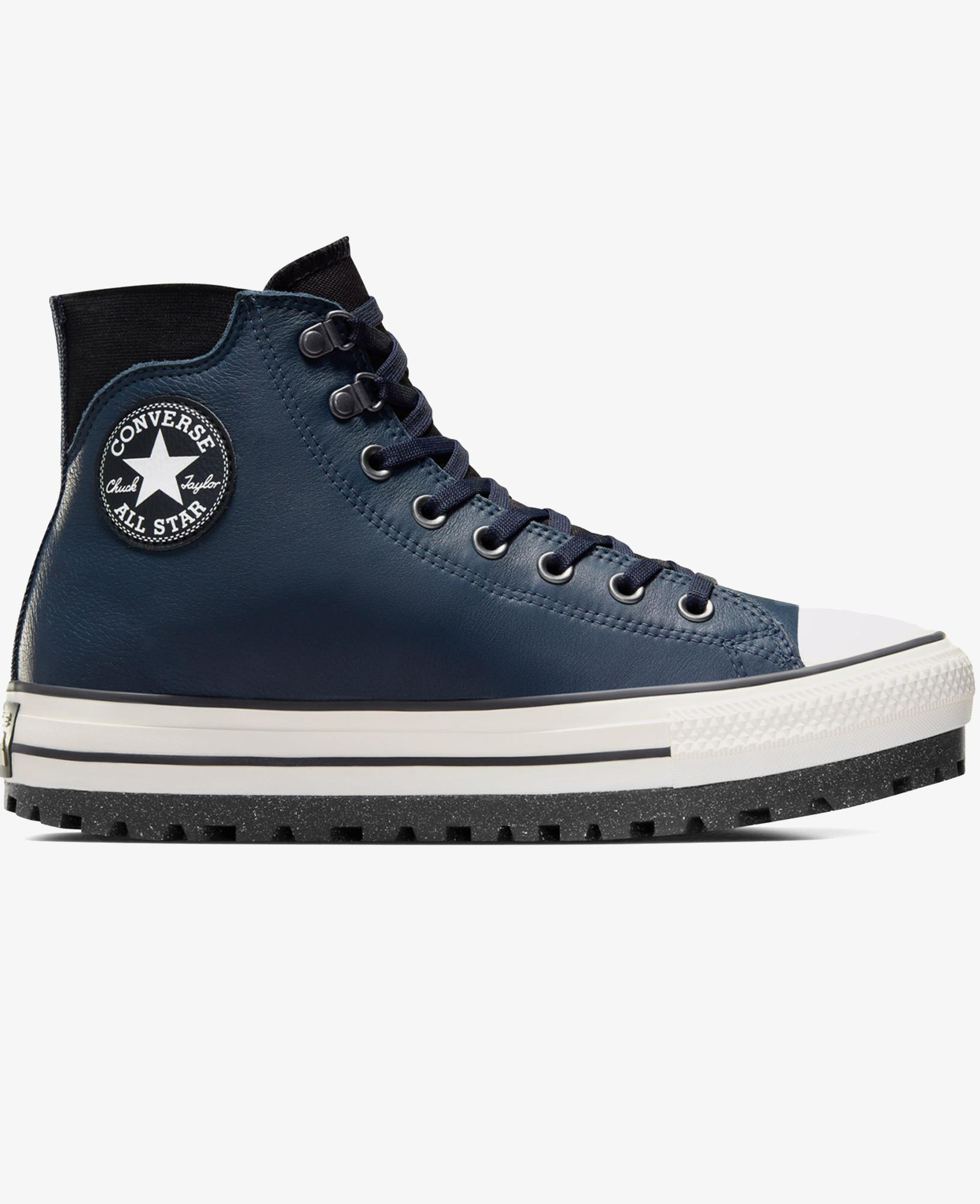 Converse Chuck Taylor All Star City Trek Unisex Lacivert Deri Sneaker