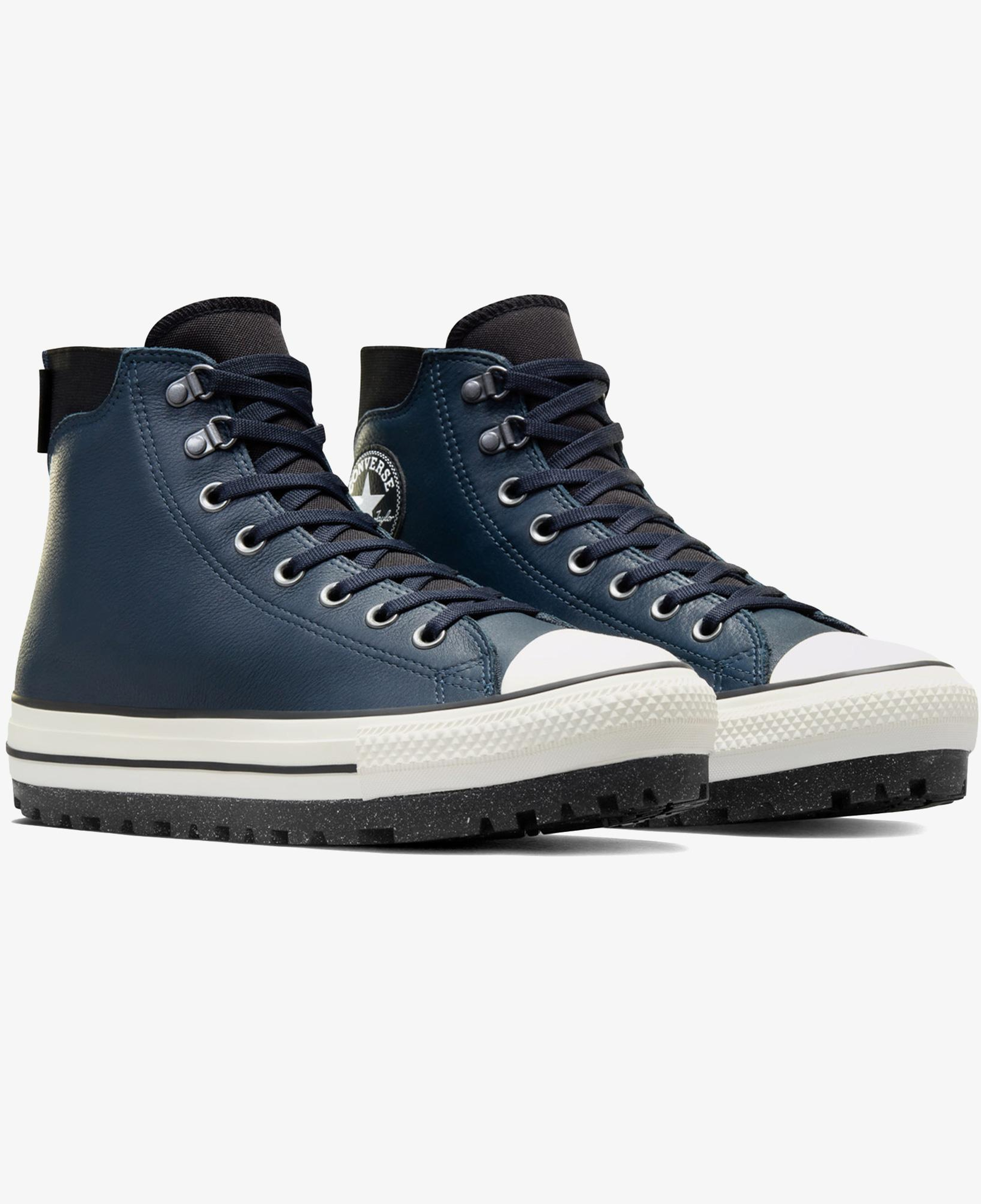 Converse Chuck Taylor All Star City Trek Unisex Lacivert Deri Sneaker