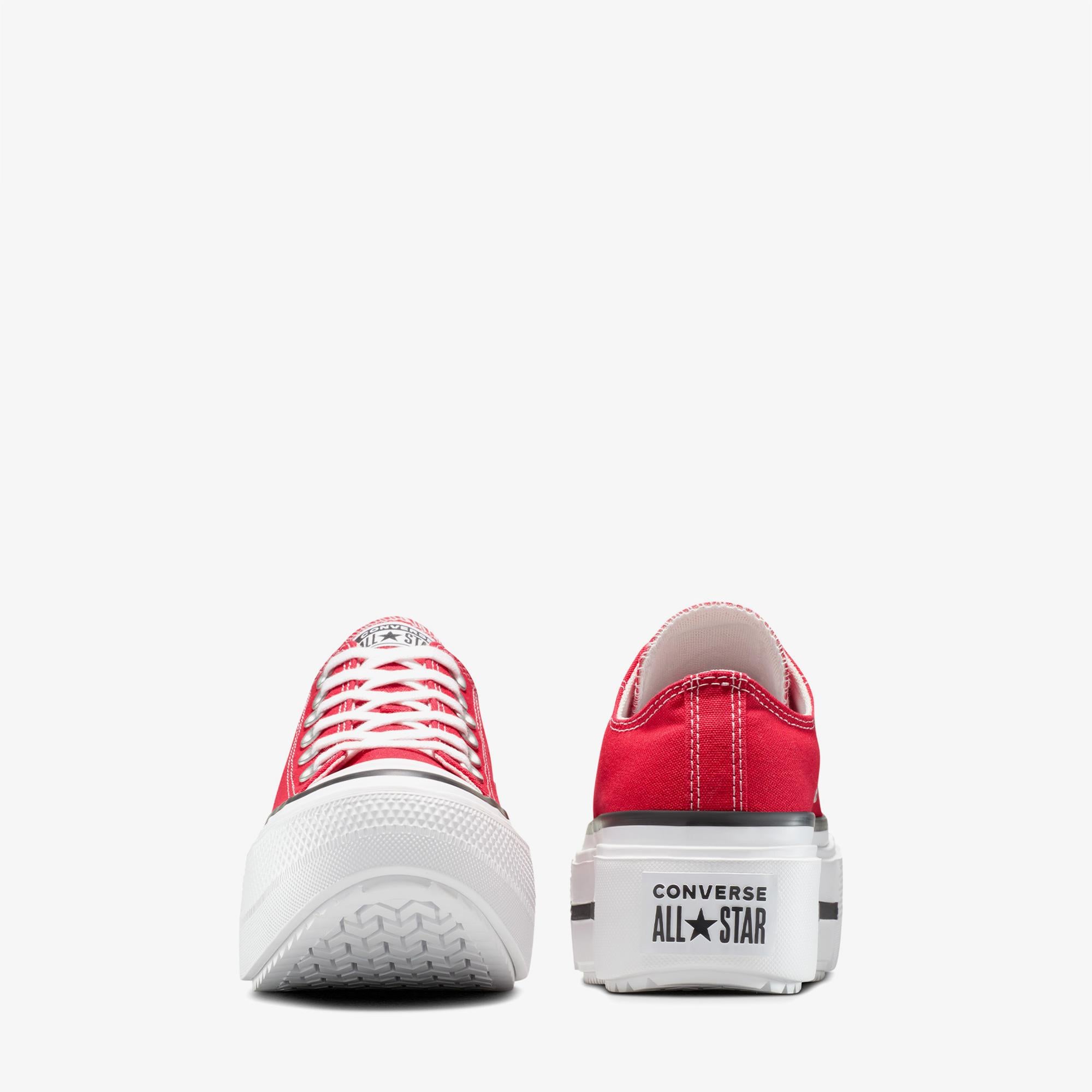 Converse Chuck Taylor All Star Lift Double Stack Platform Unisex Kırmızı Sneaker