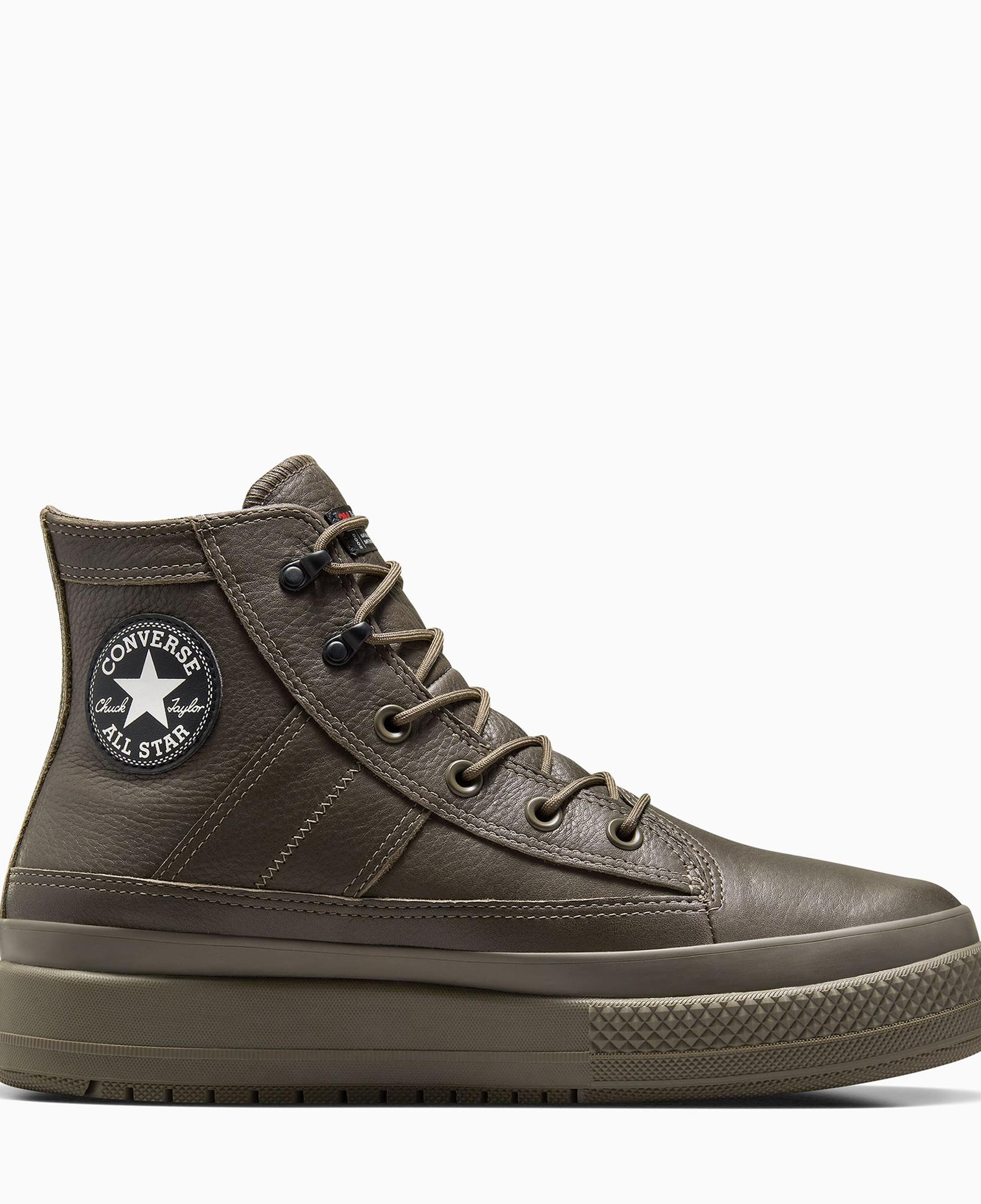 Converse Chuck Taylor All Star Equip Unisex Kahverengi Deri Su Geçirmez Bot