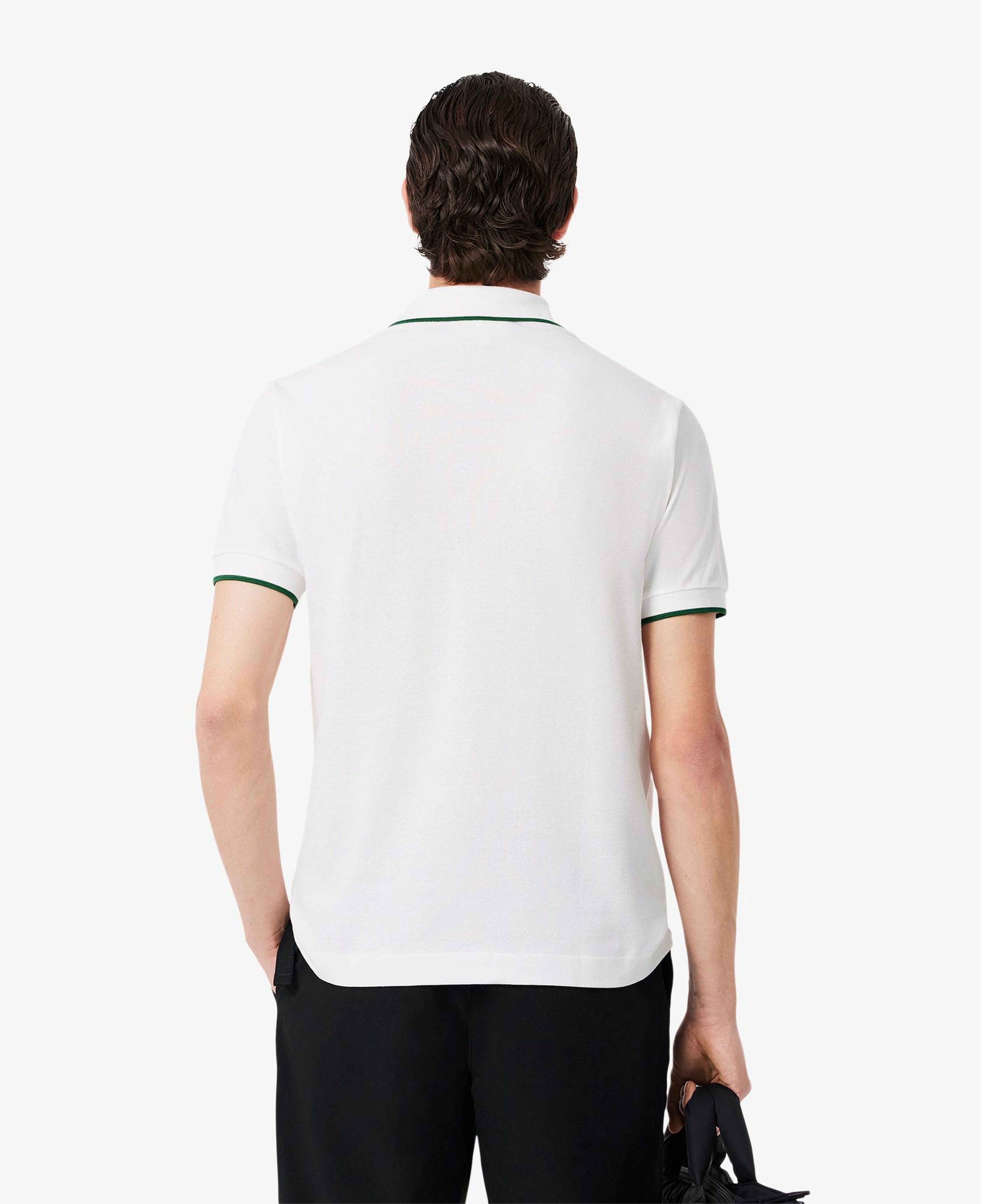 L.12.12 Erkek Classic Fit Beyaz Polo