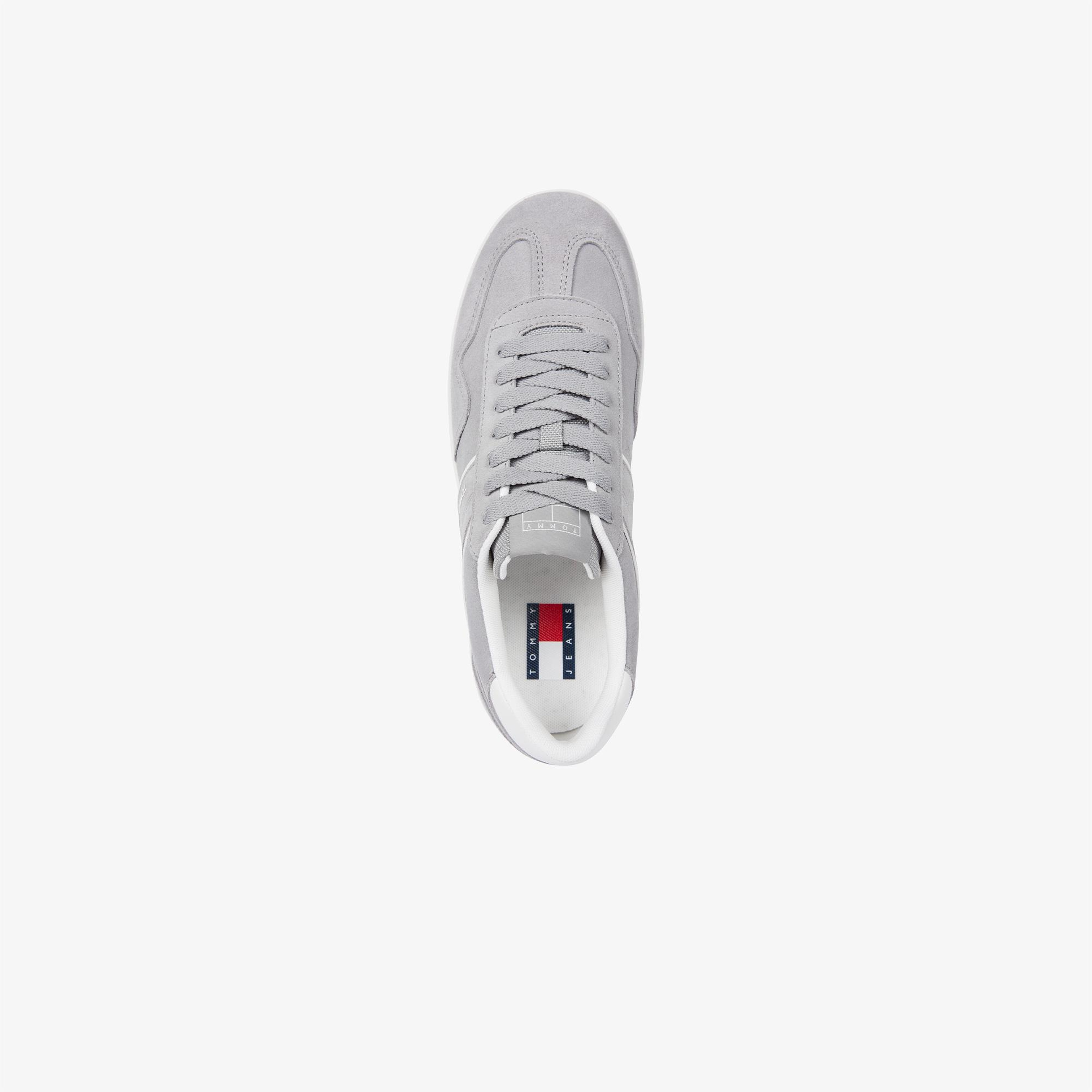 Tommy Jeans Greenwich Erkek Gri Süet Spor Ayakkabı