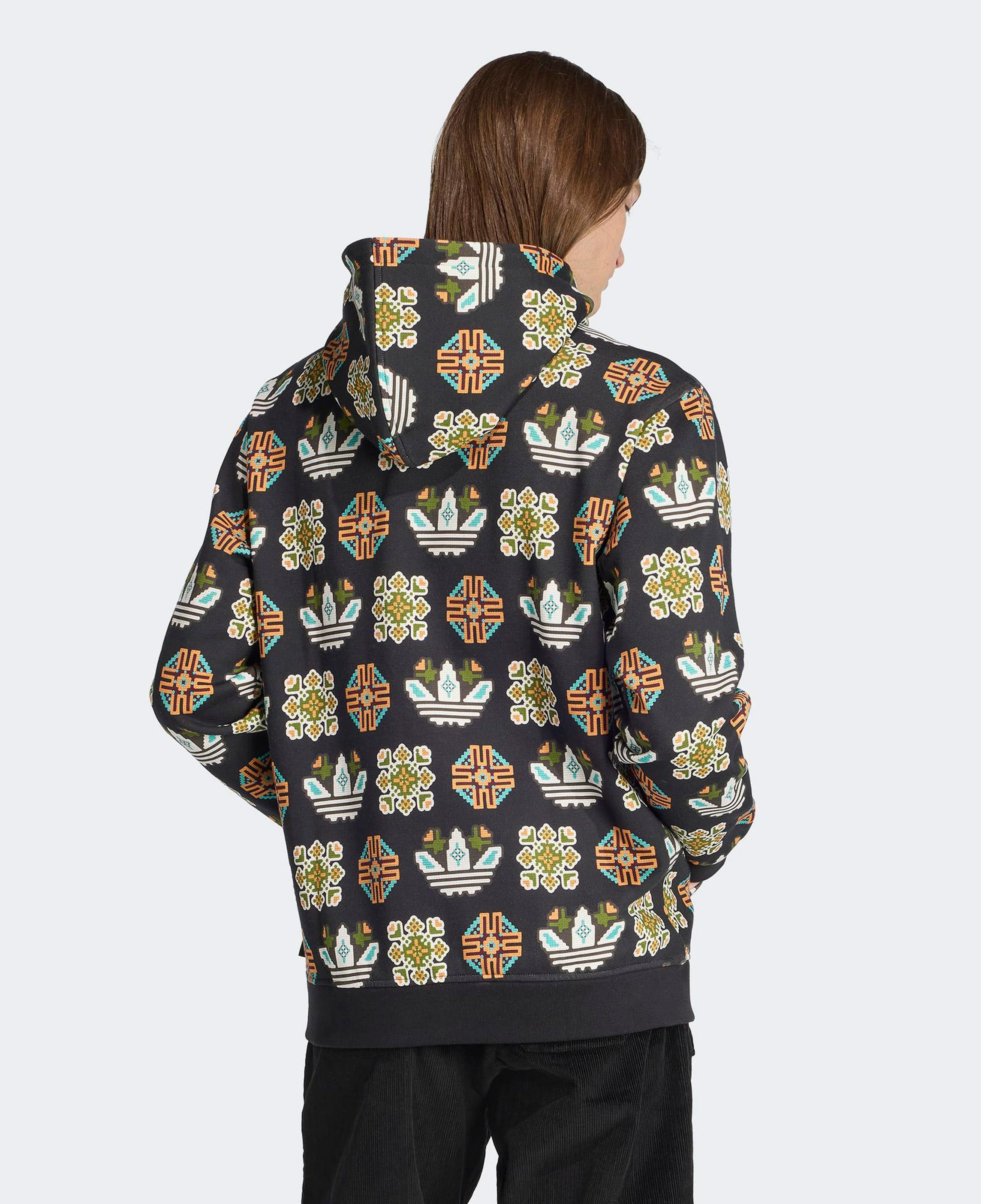 adidas Graphic Lo Hd Erkek Siyah Sweatshirt