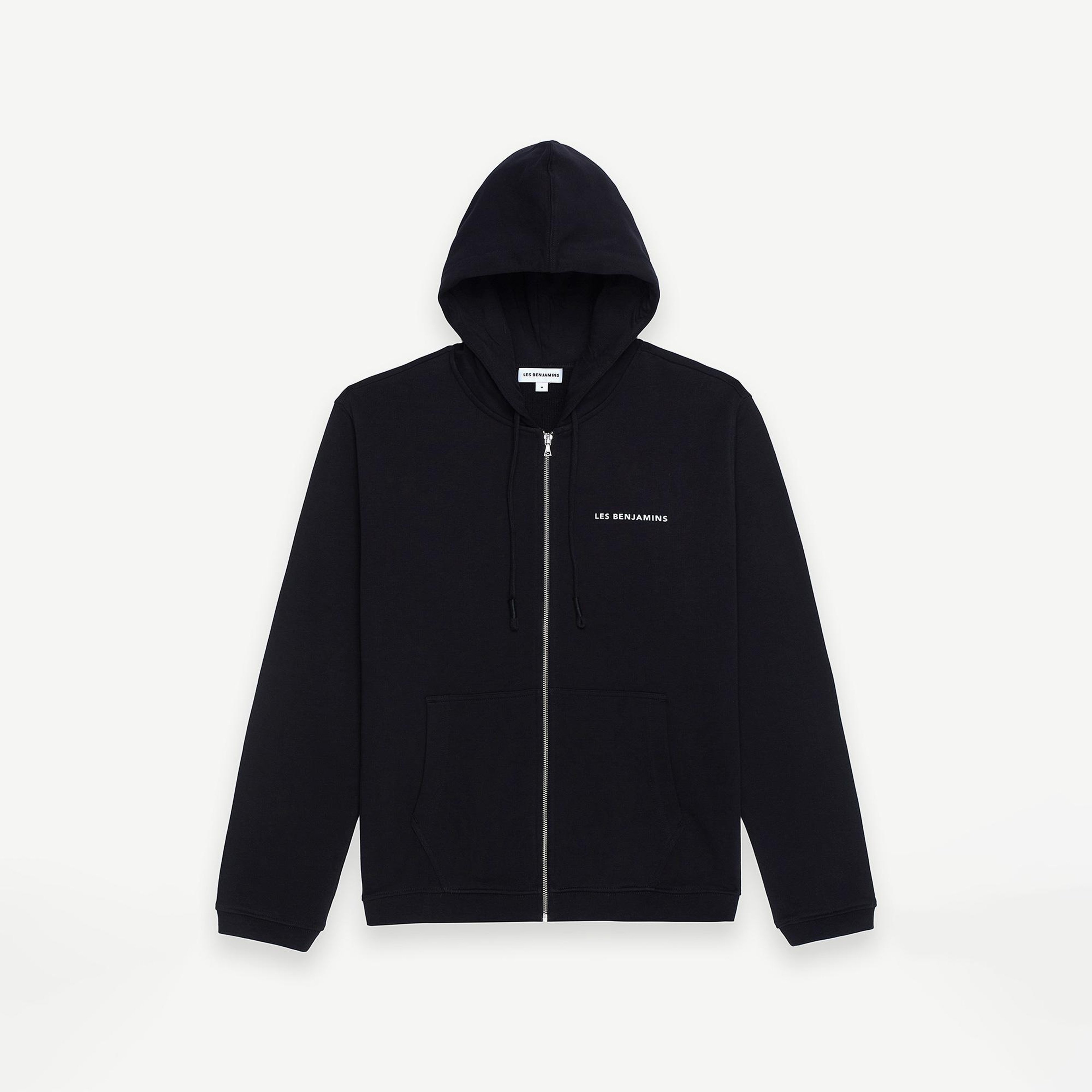 Les Benjamins Erkek Siyah Sweatshirt