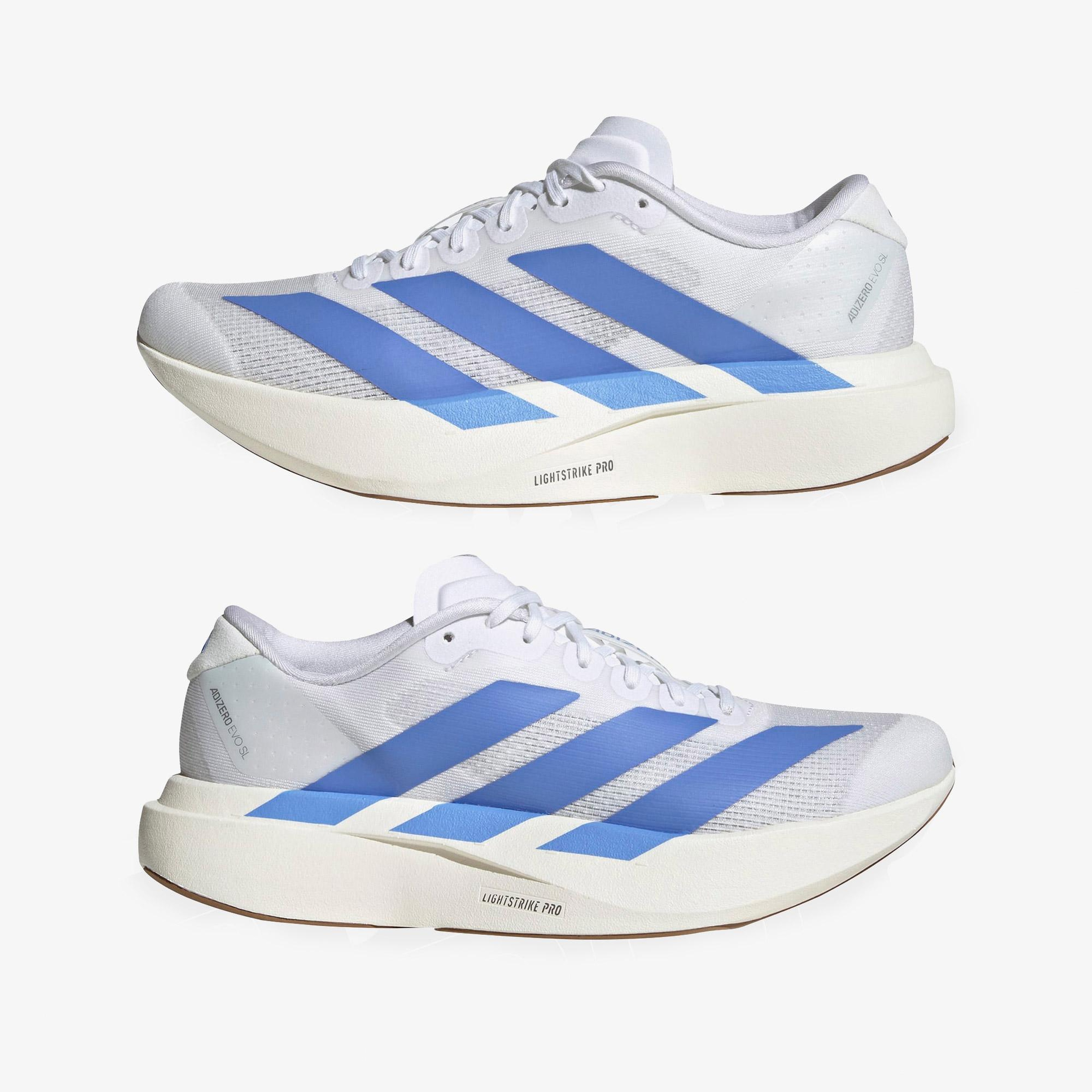 adidas Adizero Evo Sl Kadın Beyaz Koşu Ayakkabısı