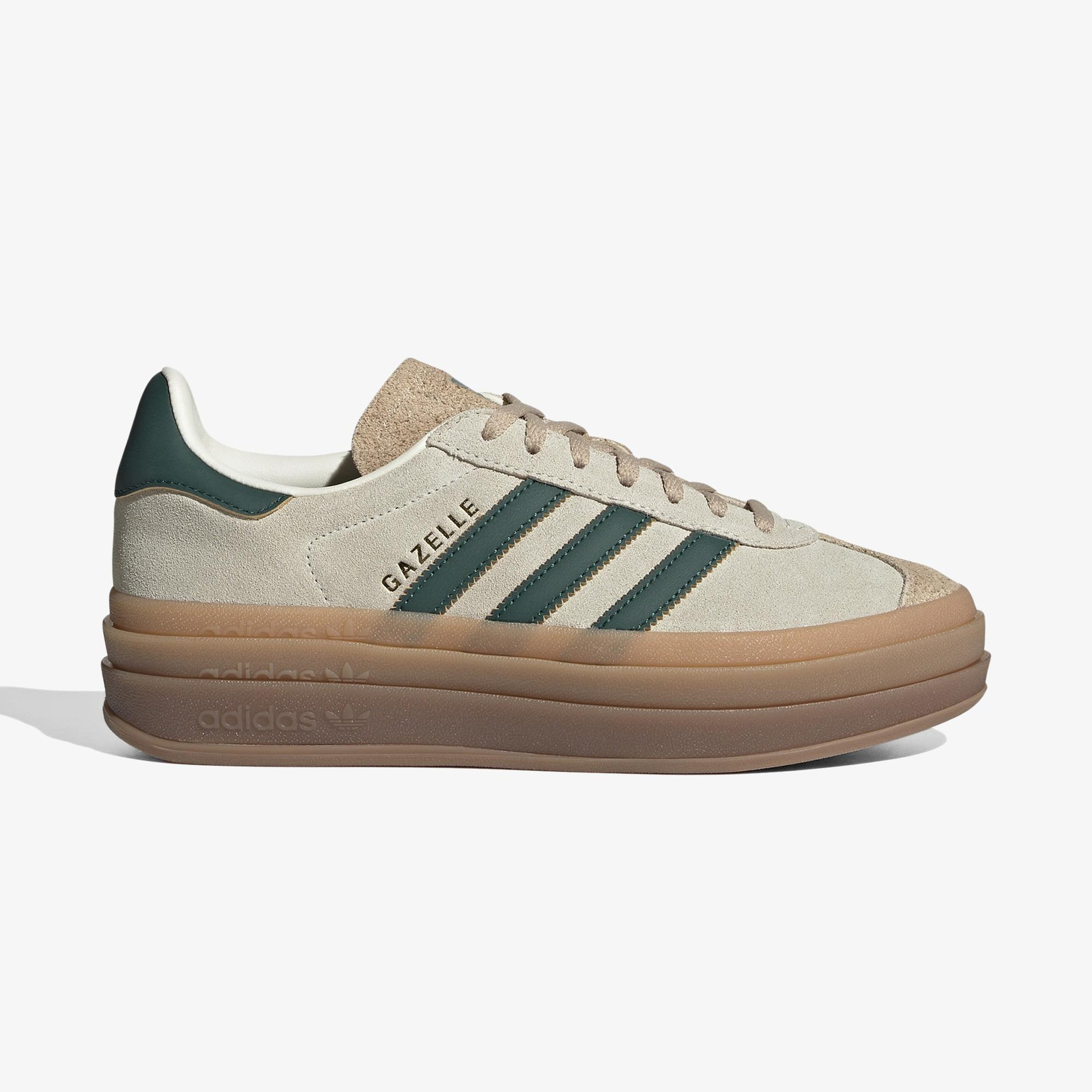 adidas Gazelle Bold Kadın Krem Spor Ayakkabı