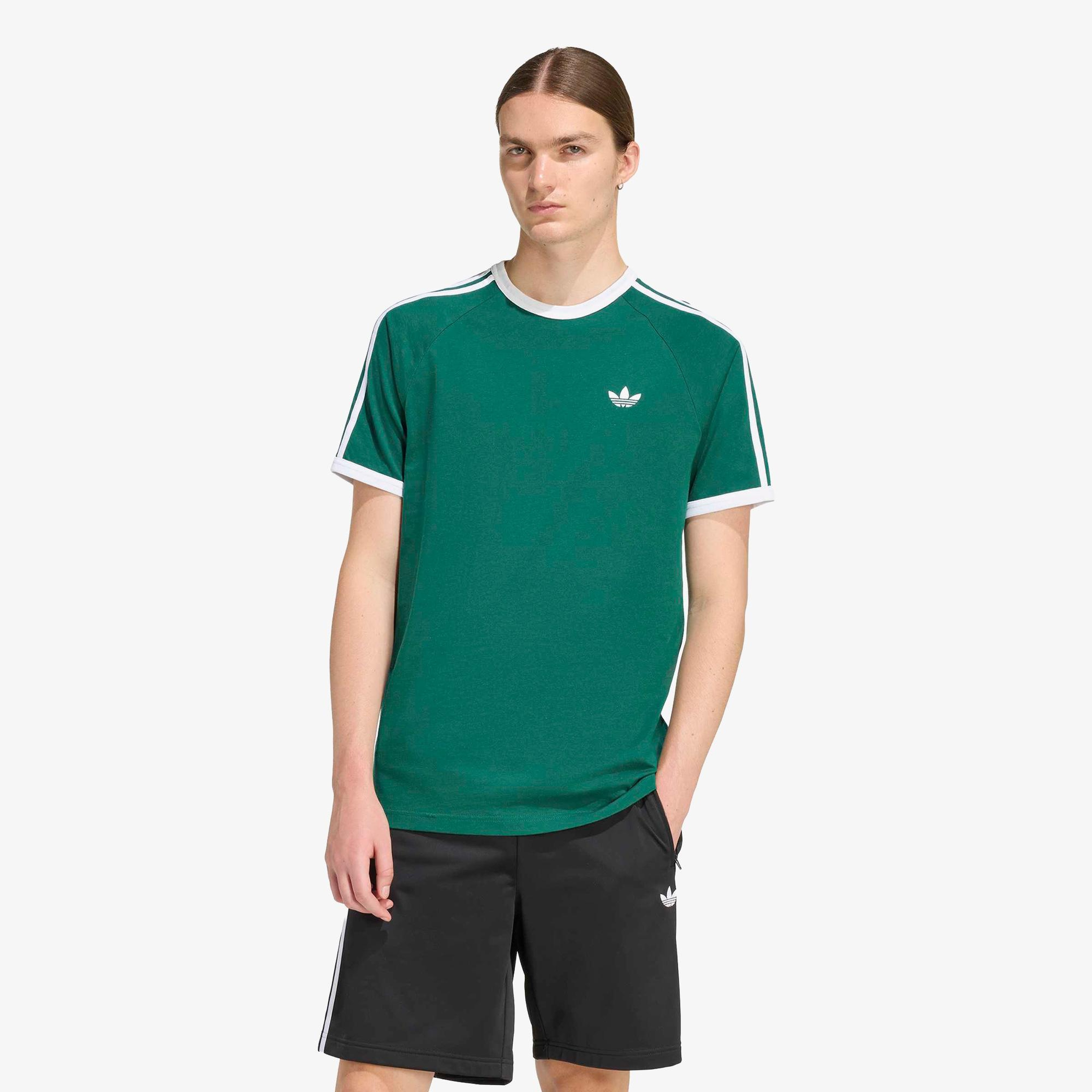 adidas 3S Tee Erkek Yeşil T-Shirt
