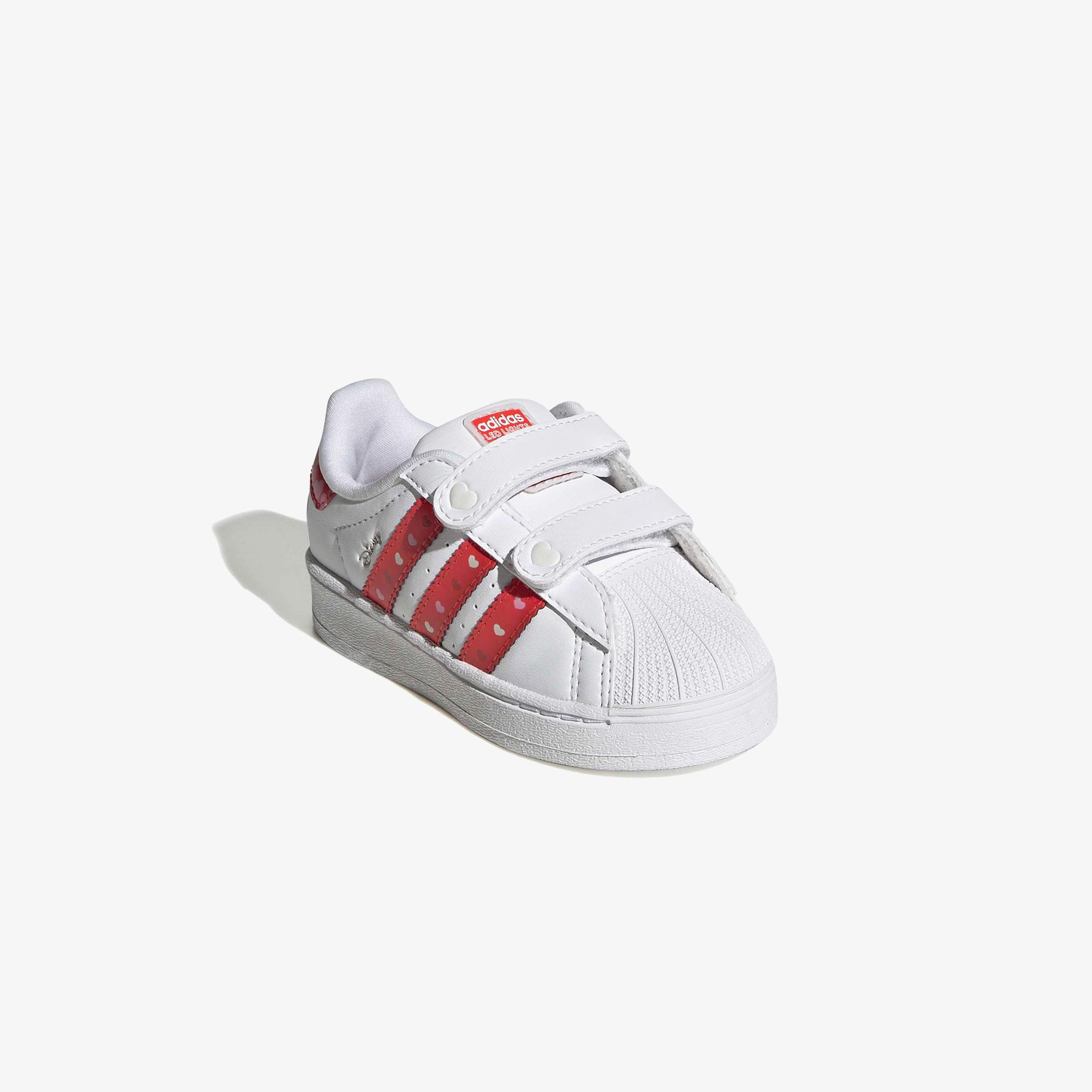adidas x Disney Superstar Led Lights Bebek Beyaz Spor Ayakkabı