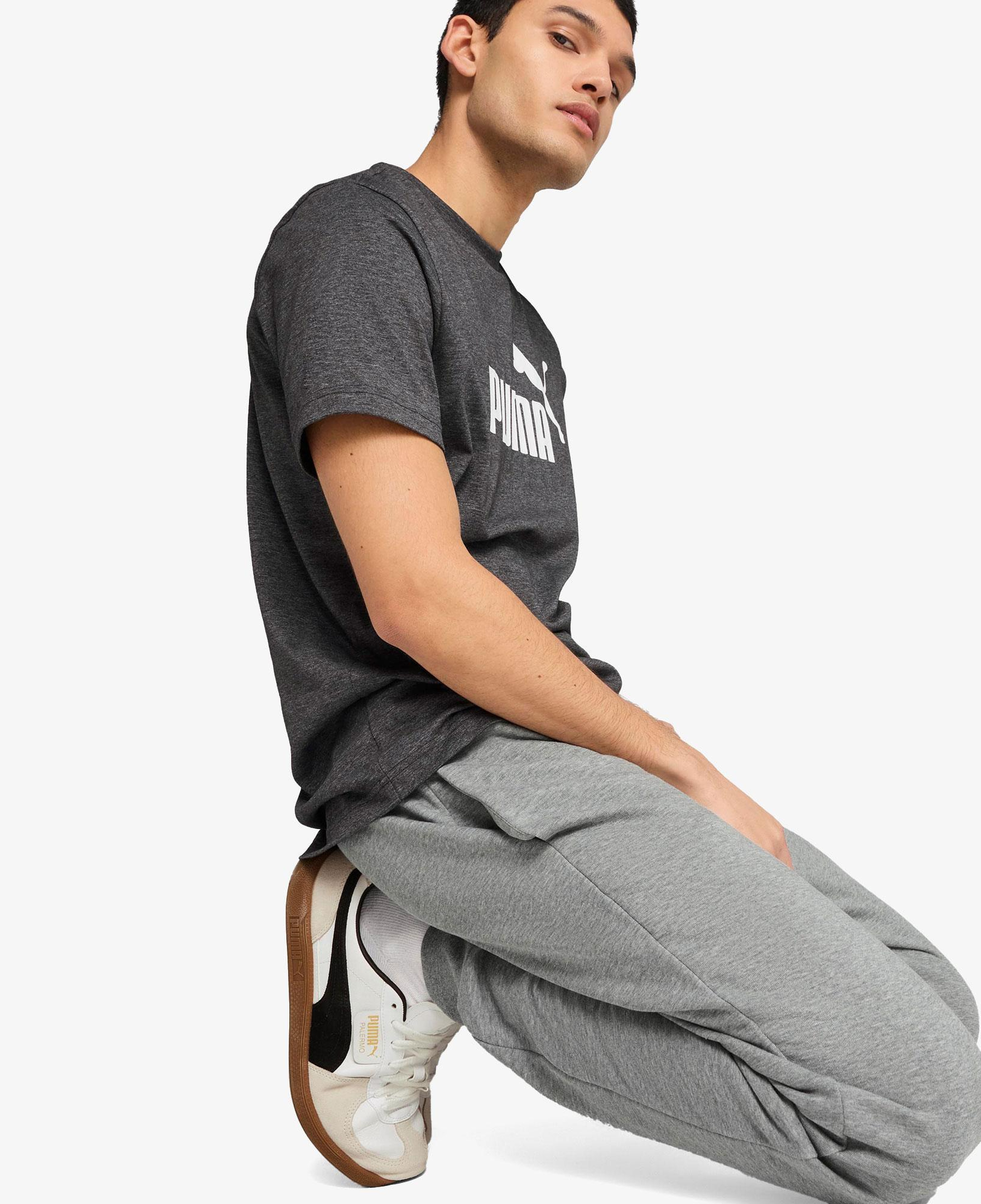 Puma Essentials No 1 Logo Erkek Gri Eşofman Altı