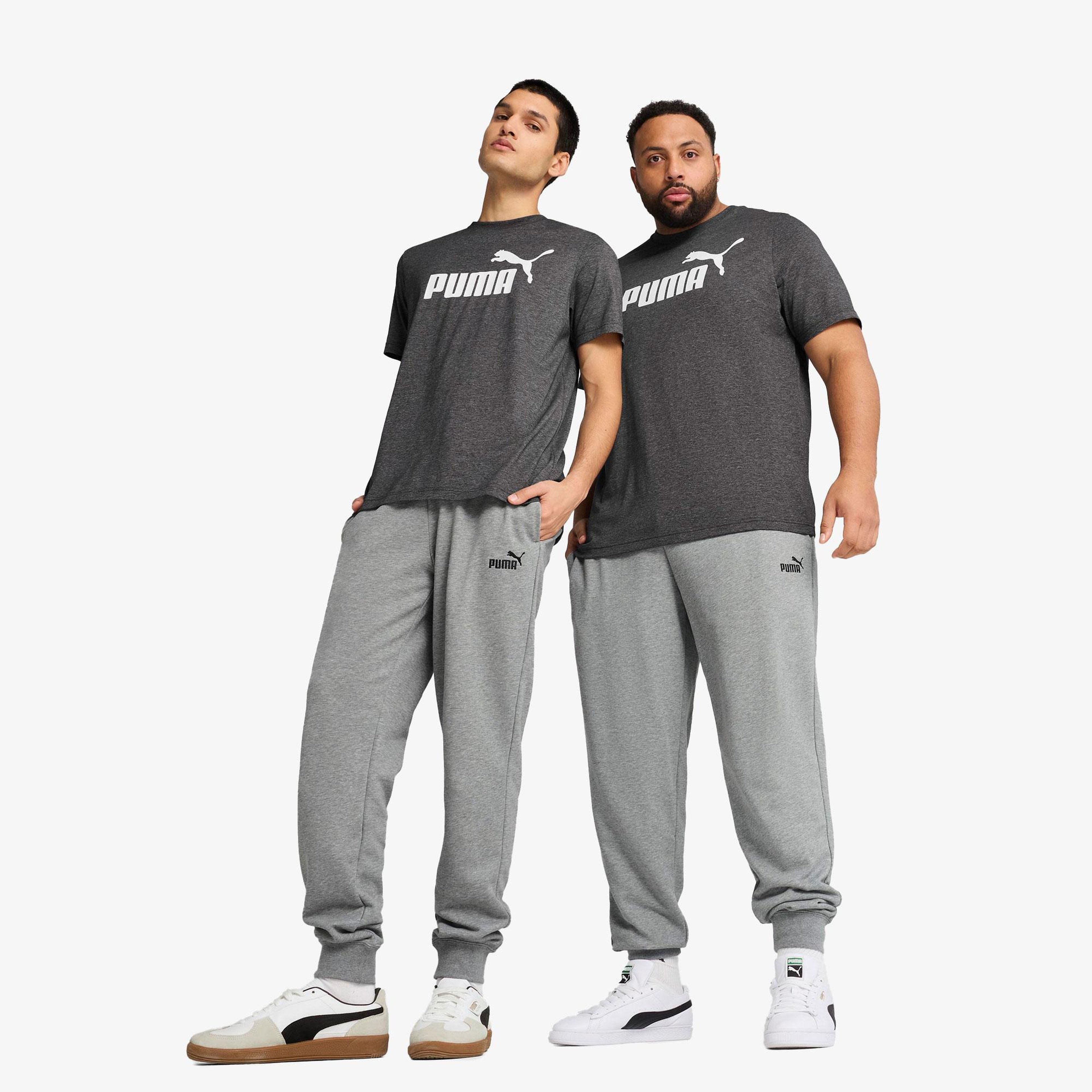 Puma Essentials No 1 Logo Erkek Gri Eşofman Altı