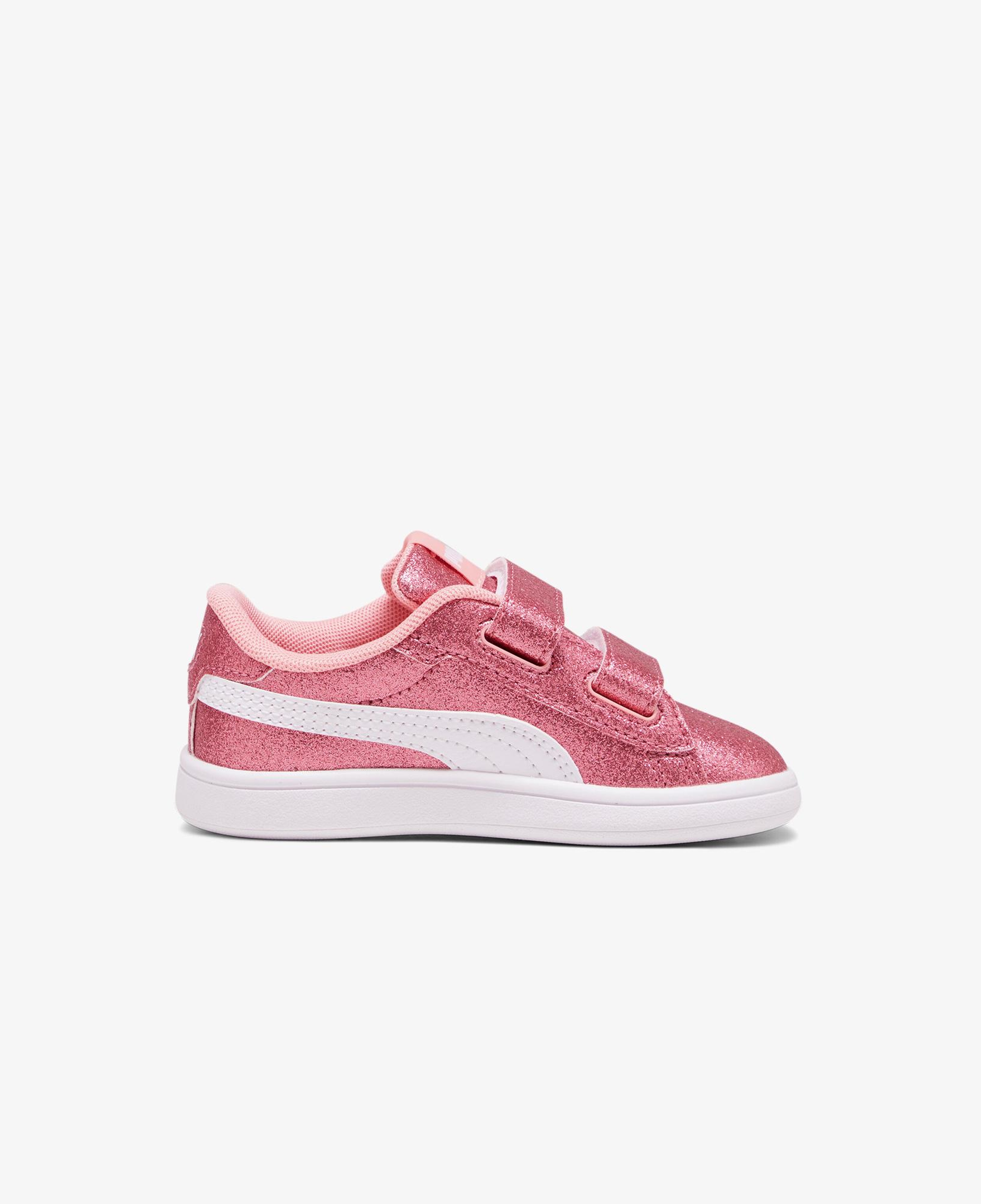 Puma Smash 3.0 Glit Glam V Bebek Beyaz Spor Ayakkabı