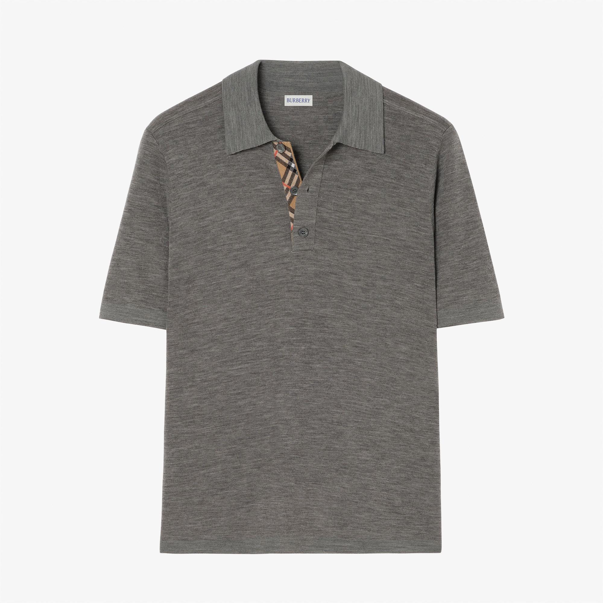 Burberry Erkek Gri Trıko