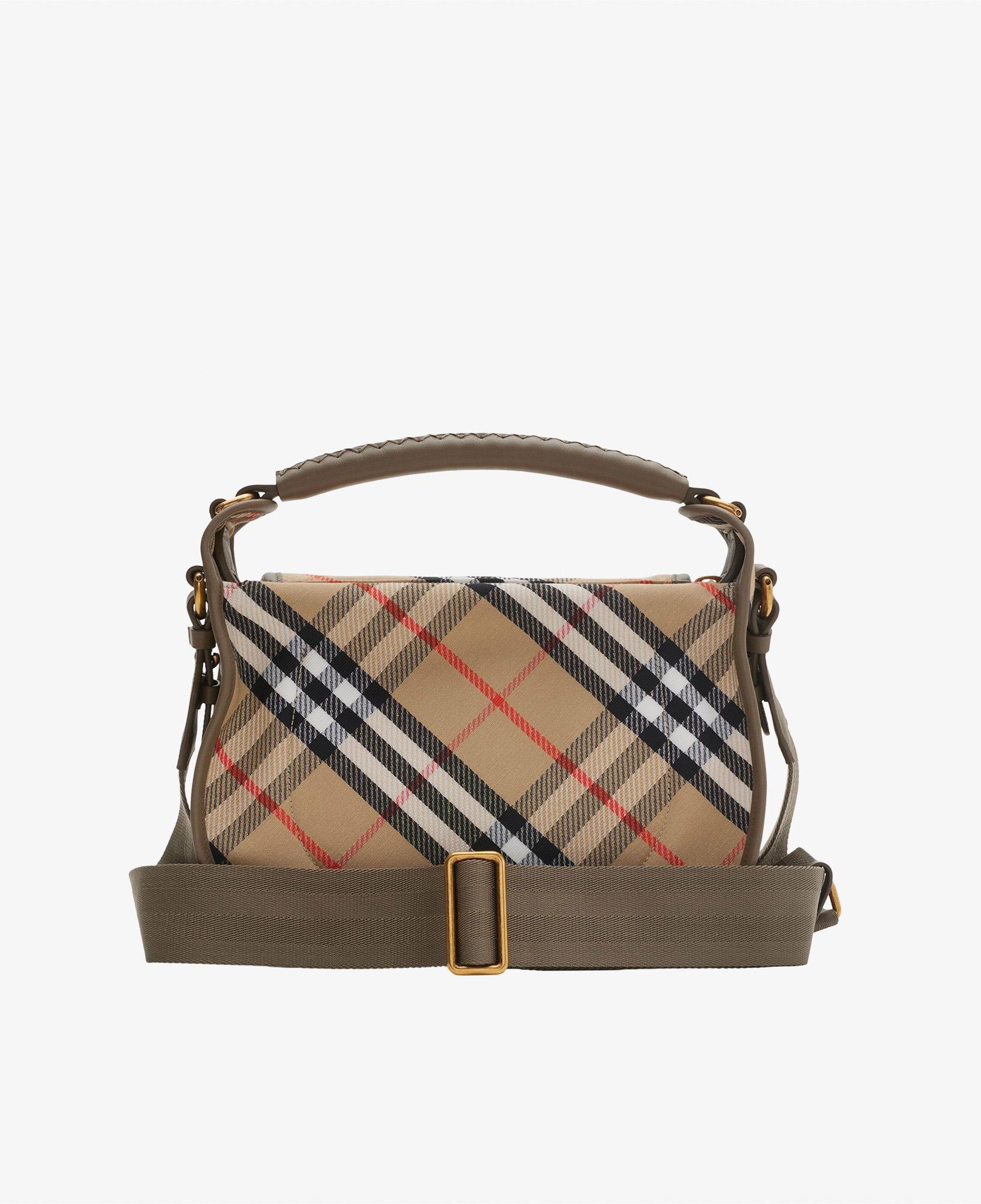 Burberry Small B Clip Messenger Kadın Bej El Çantası