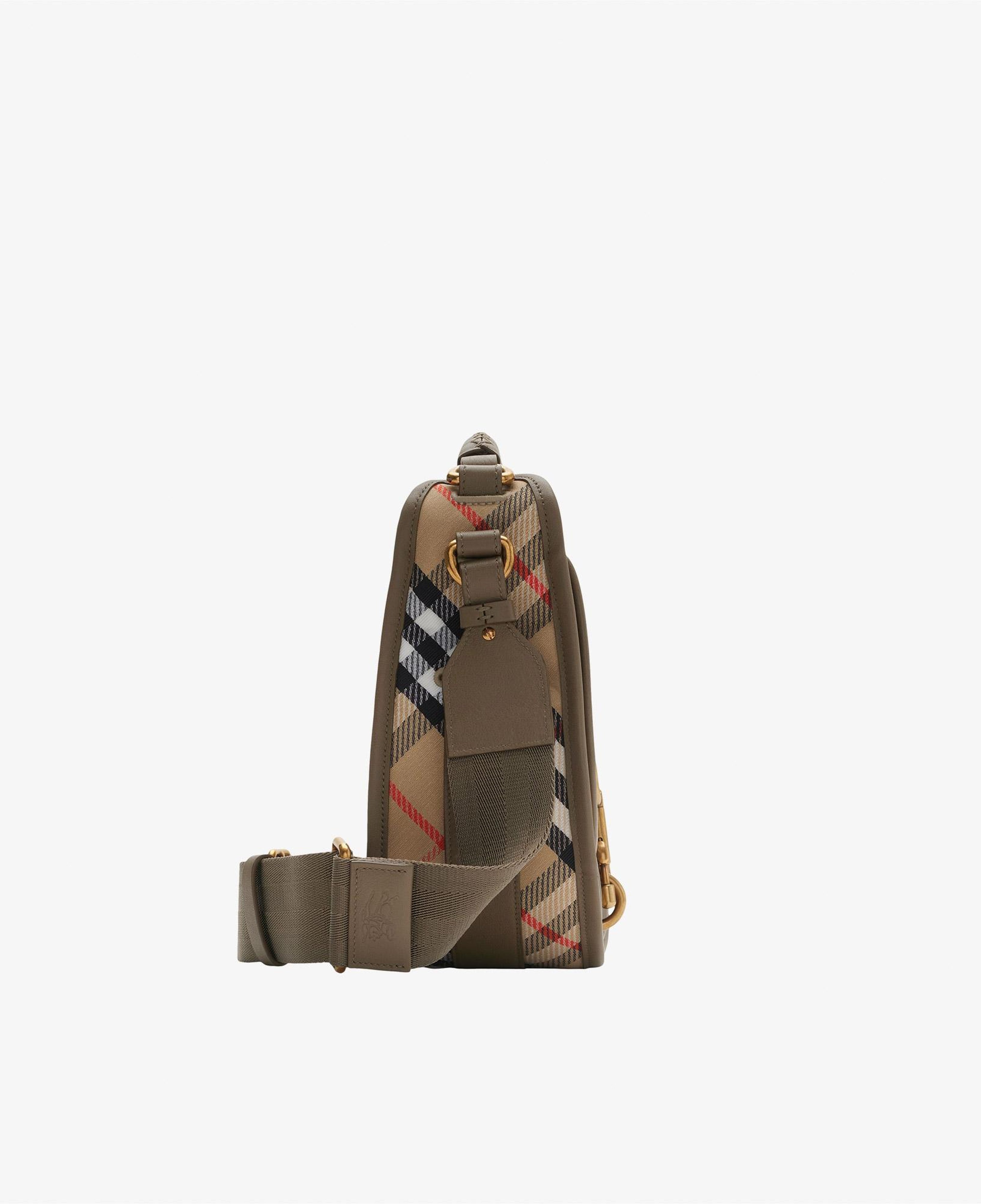 Burberry Small B Clip Messenger Kadın Bej El Çantası