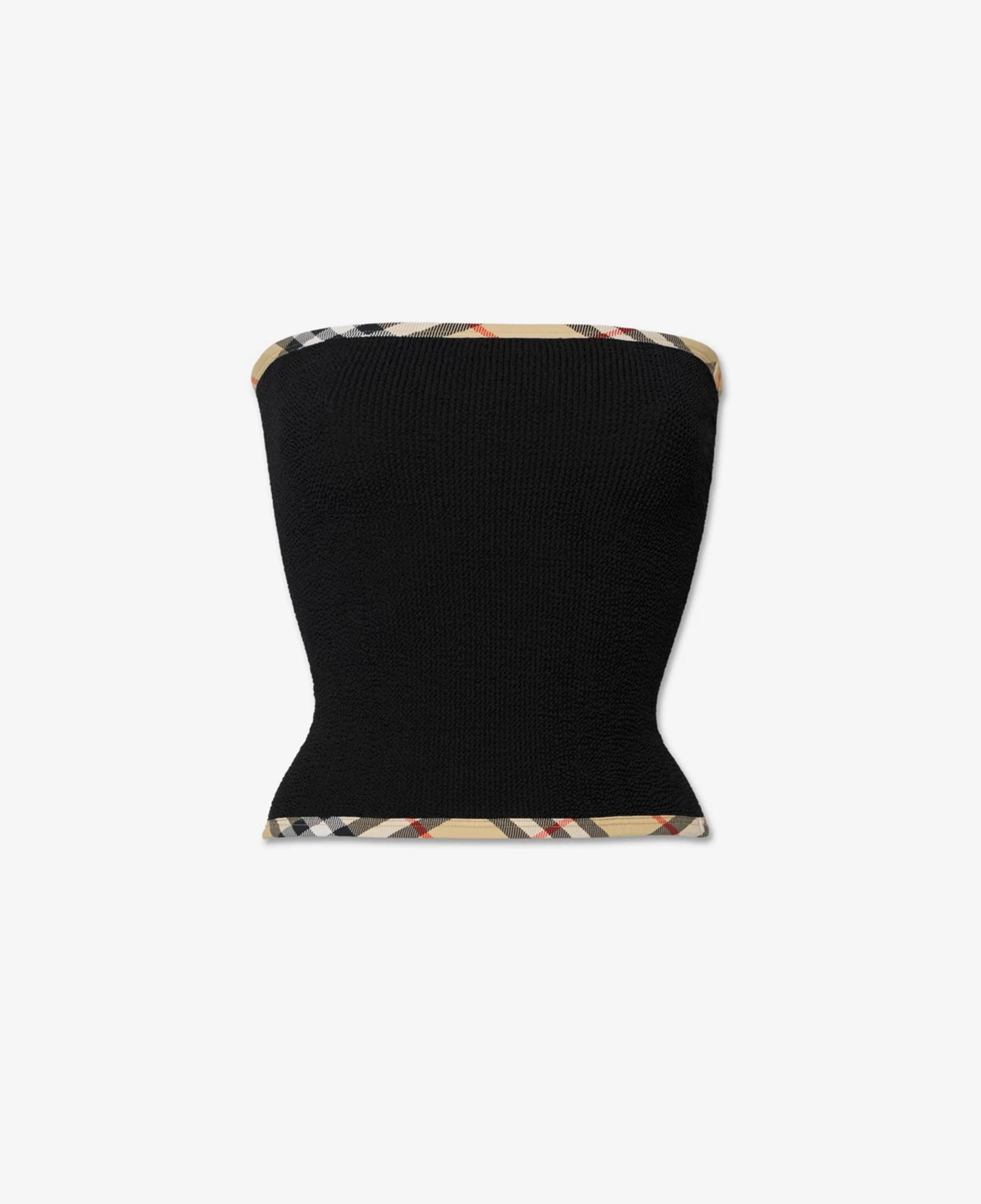 Burberry x Hunza G Devyn Yüzme Eteği/Bandeau Üst