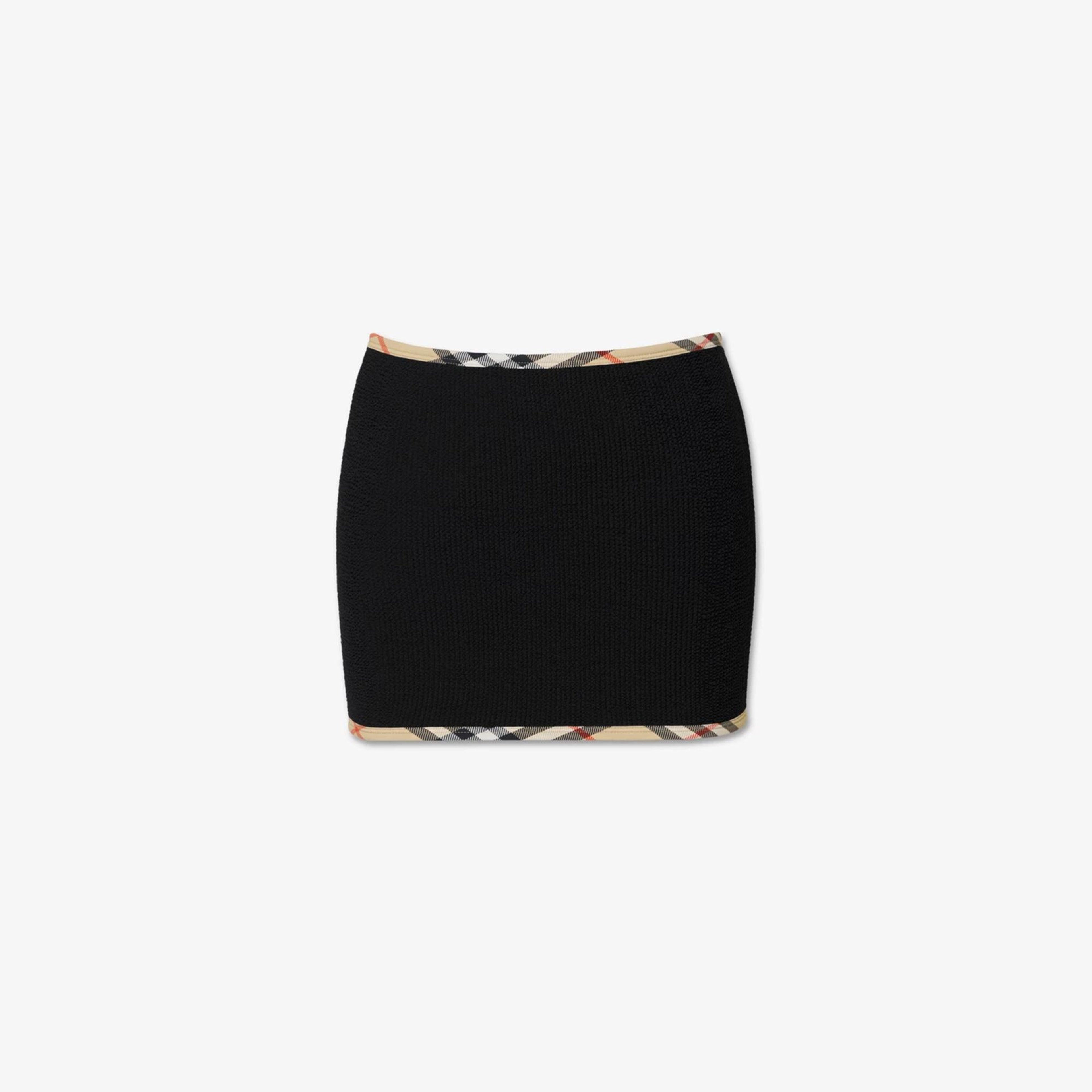 Burberry x Hunza G Devyn Yüzme Eteği/Bandeau Üst