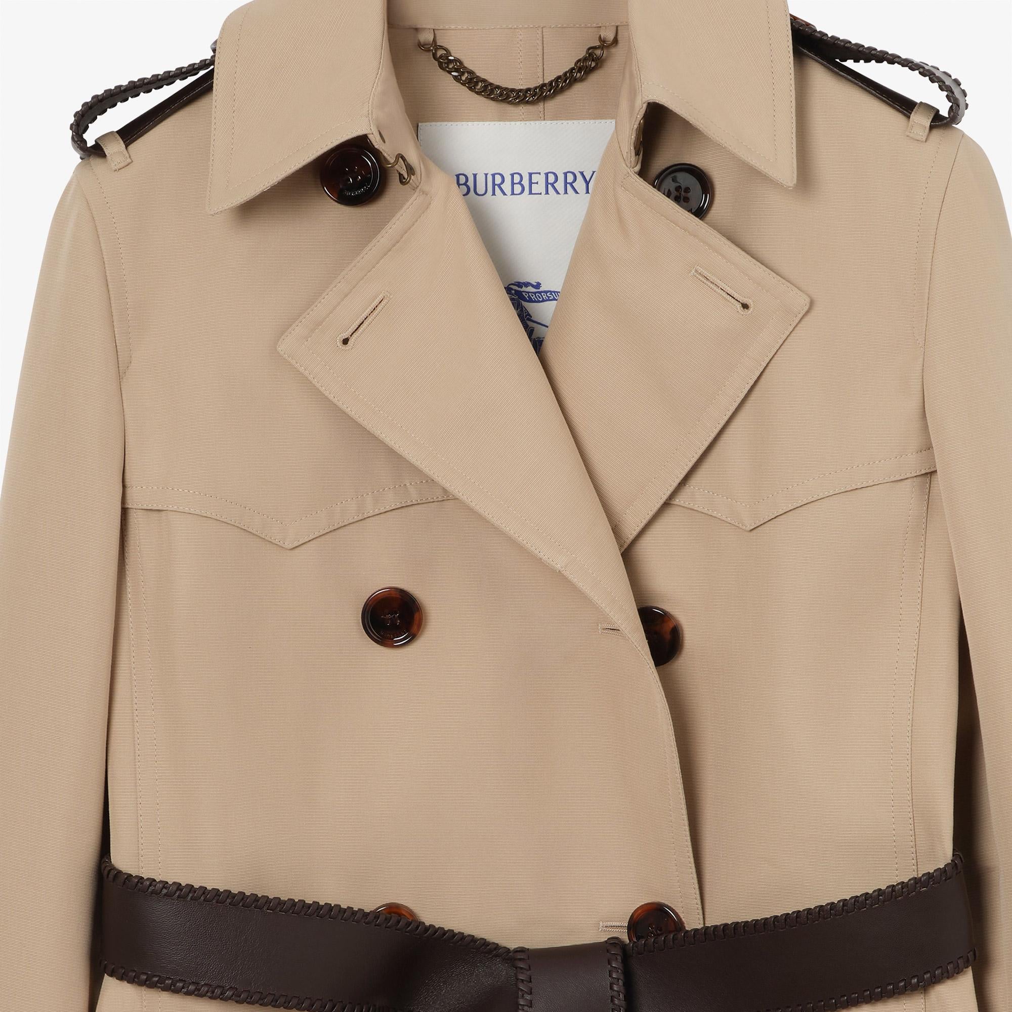 Burberry Kadın Bej Pardesü