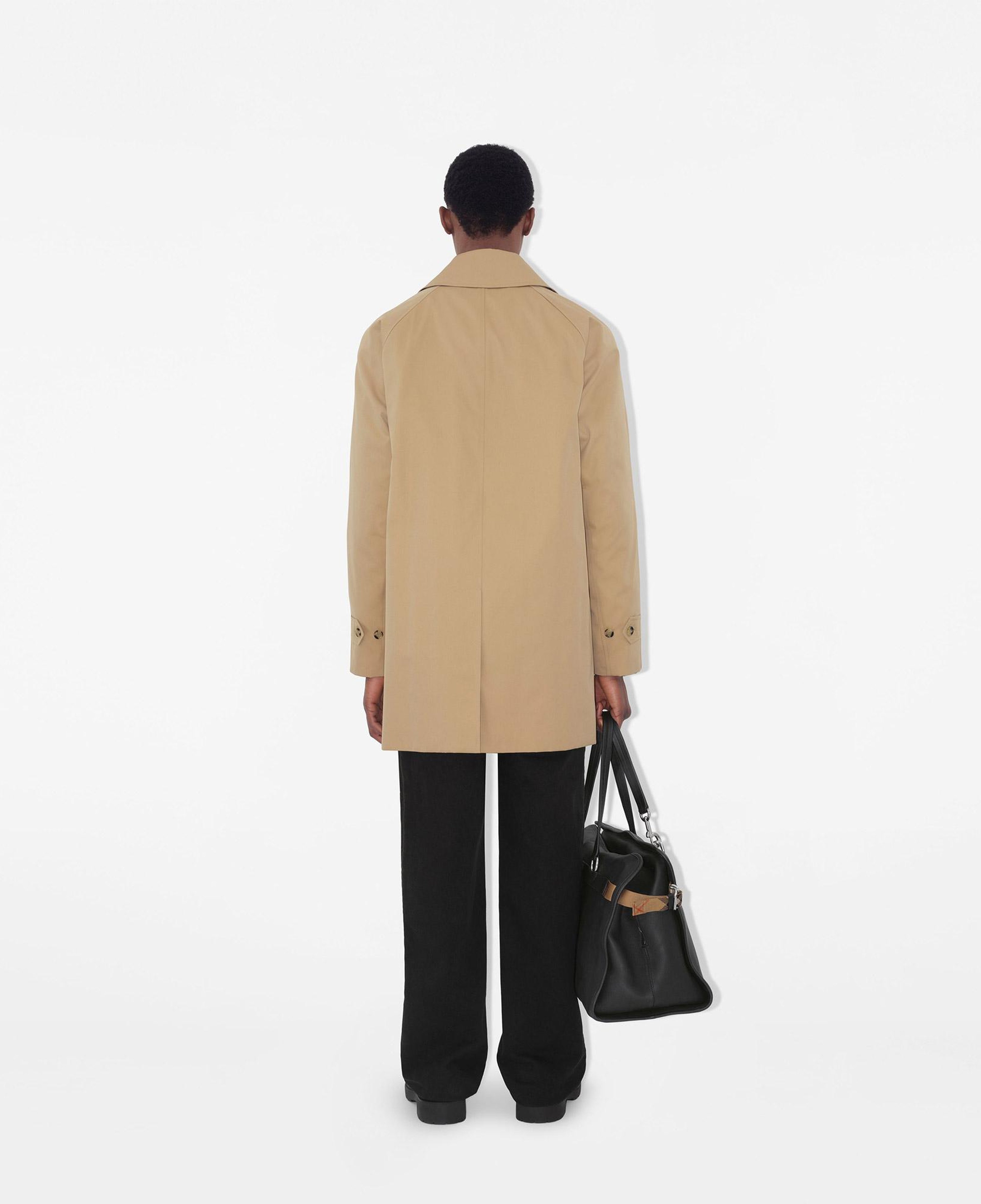 Burberry Short Camden Heritage Car Erkek Bej Trençkot