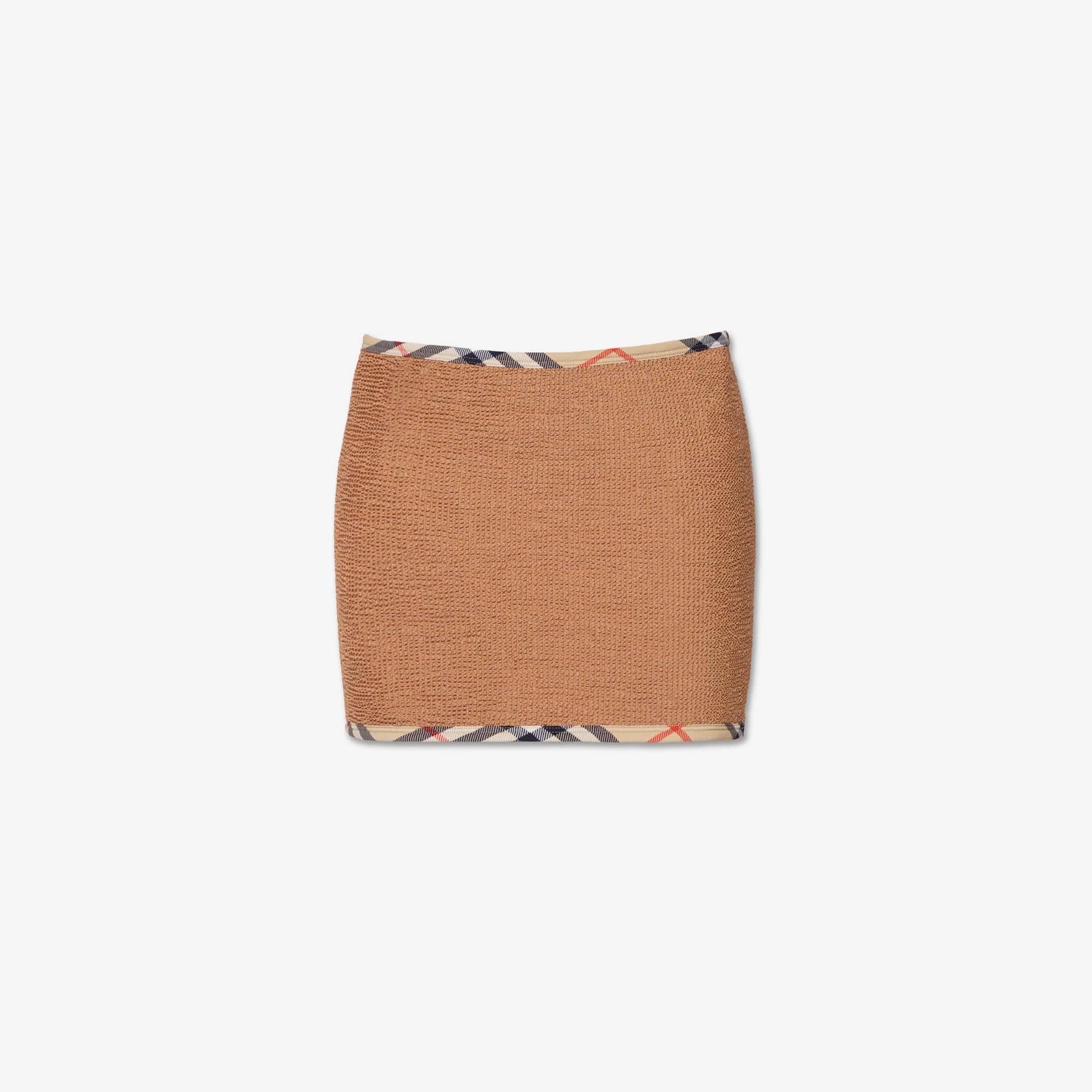 Burberry x Hunza G Devyn Yüzme Eteği/Bandeau Üst