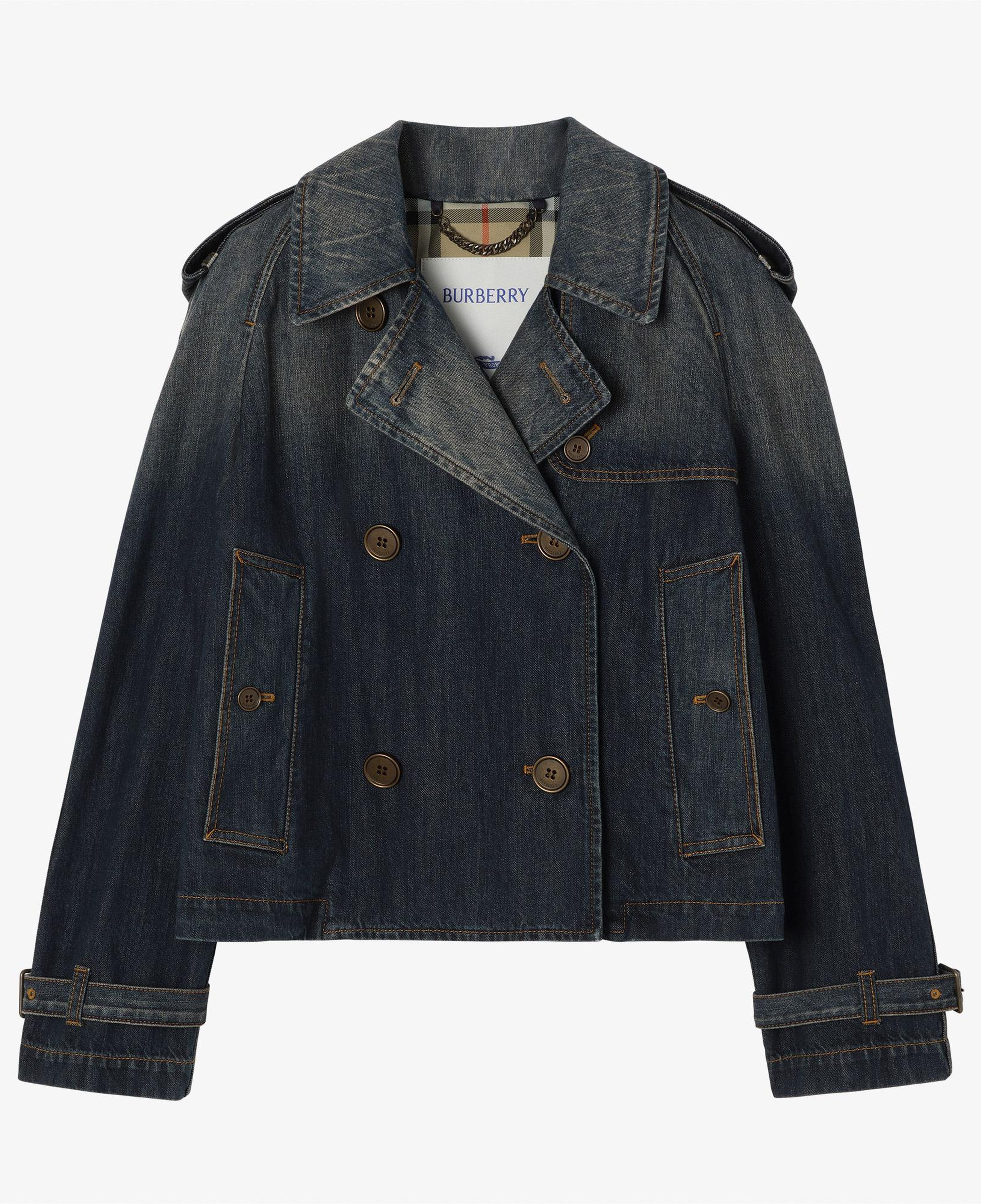 Burberry Kadın Lacivert Mont