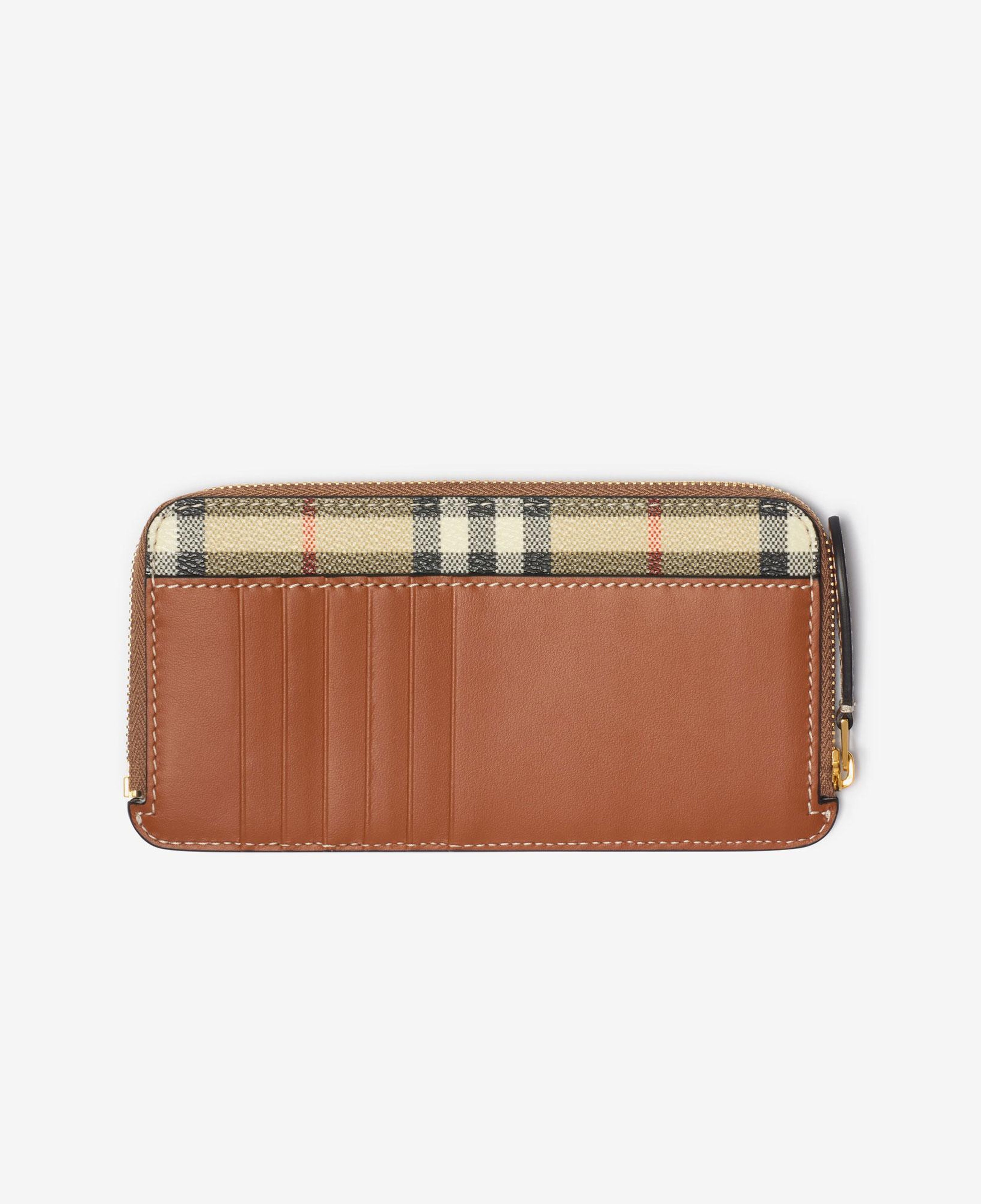 Burberry Large Check Zip Kadın Bej Kartlık