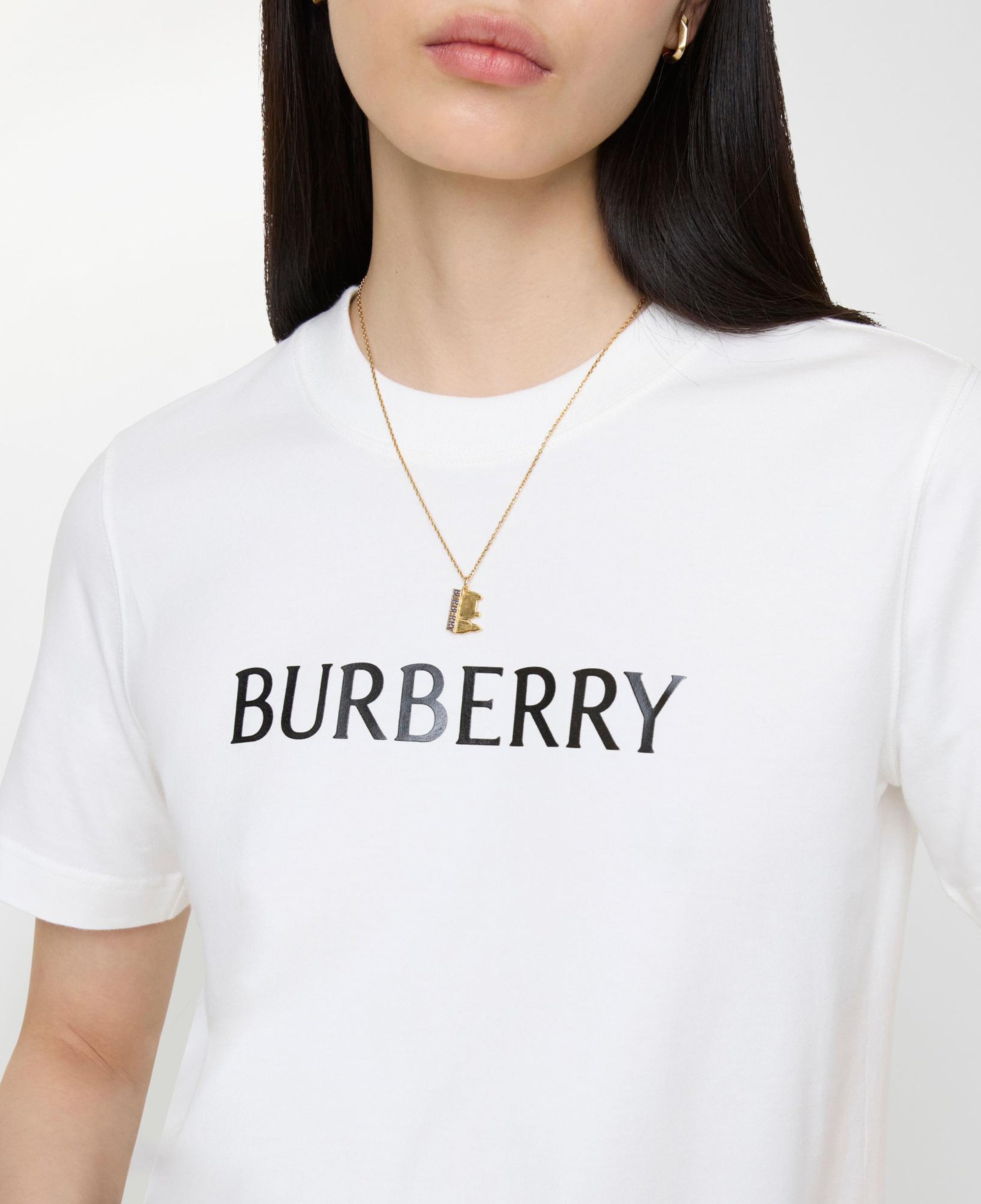 Burberry Kadın Beyaz T-Shirt