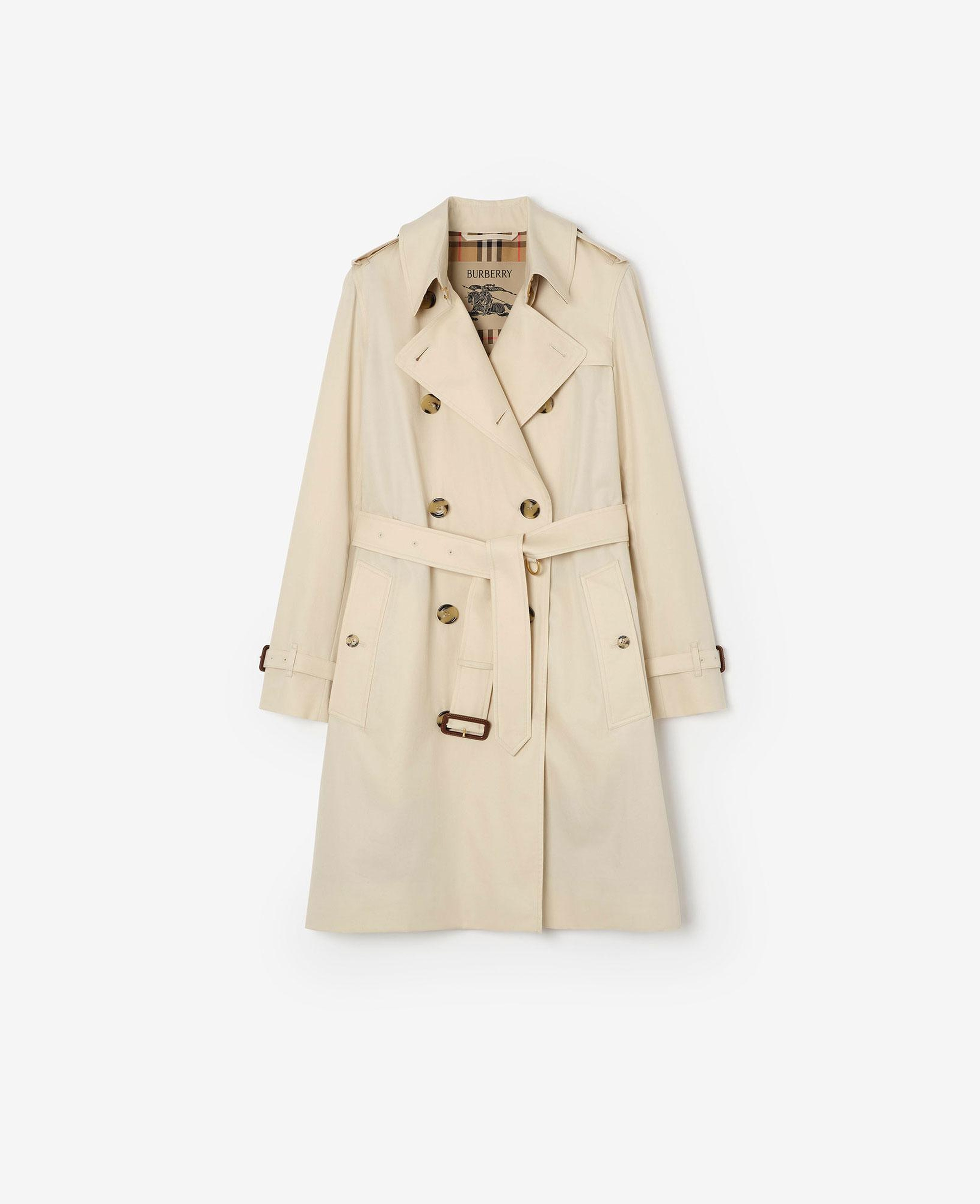 Burberry Kadın Bej Pardesü