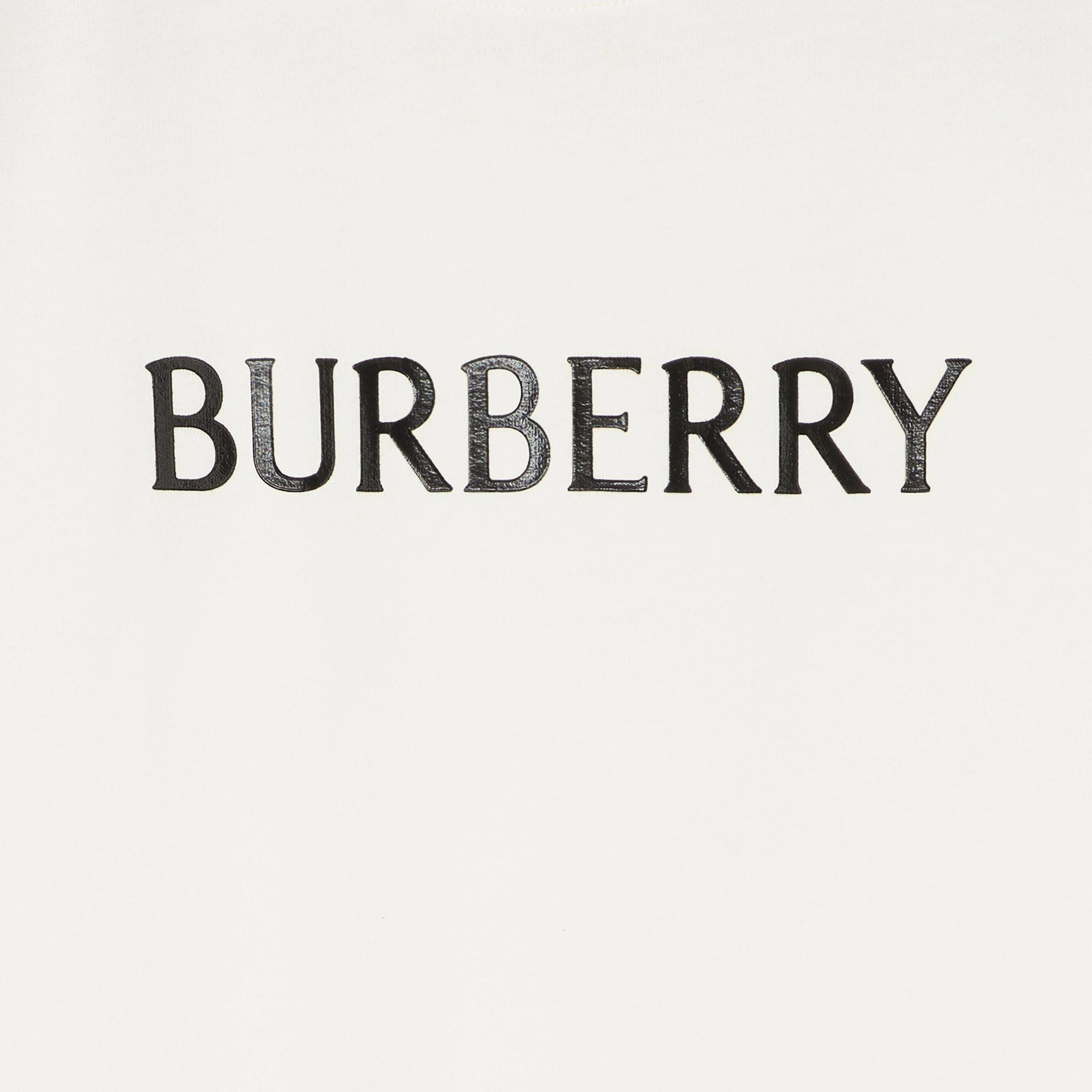 Burberry Kadın Beyaz T-Shirt