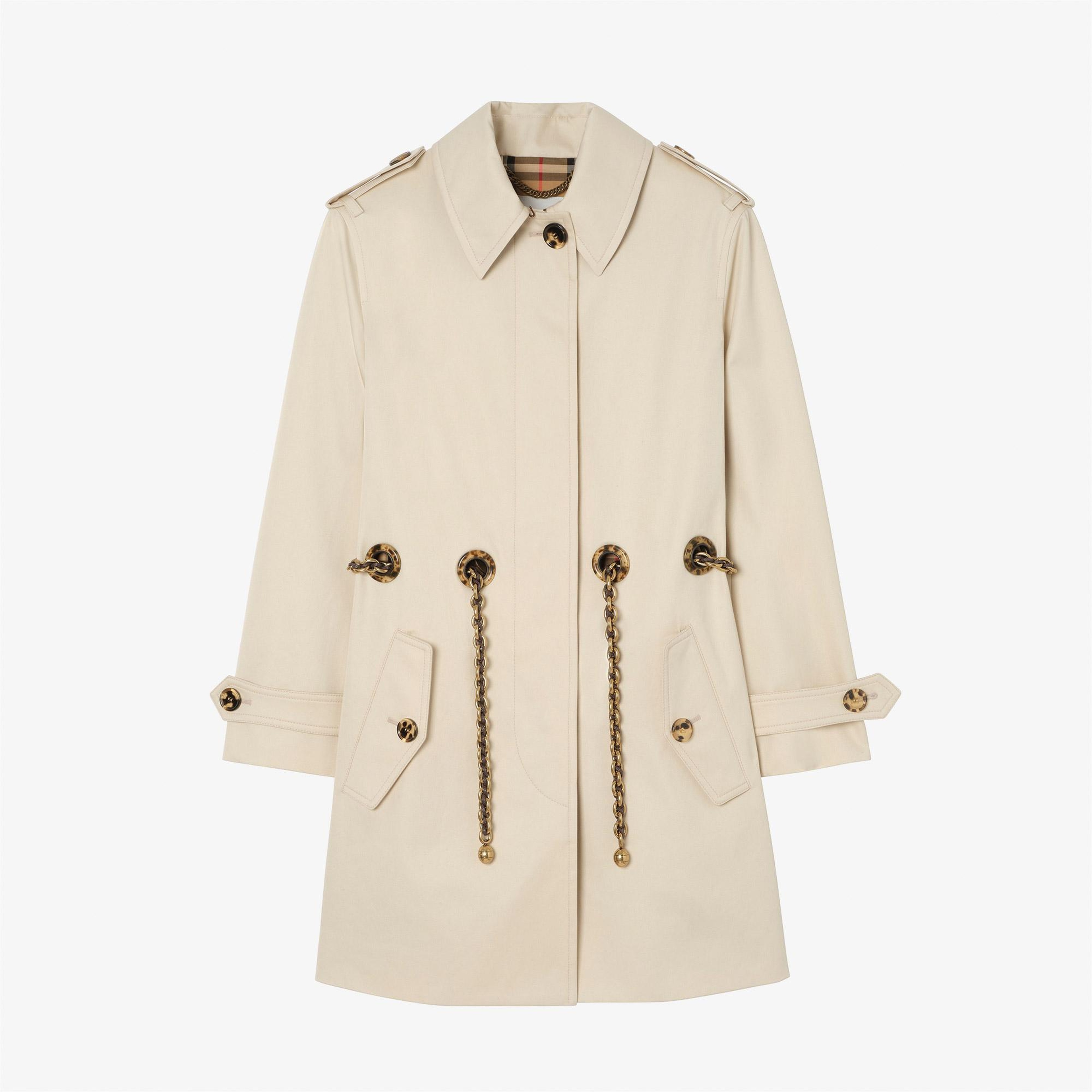 Burberry Kadın Bej Pardesü