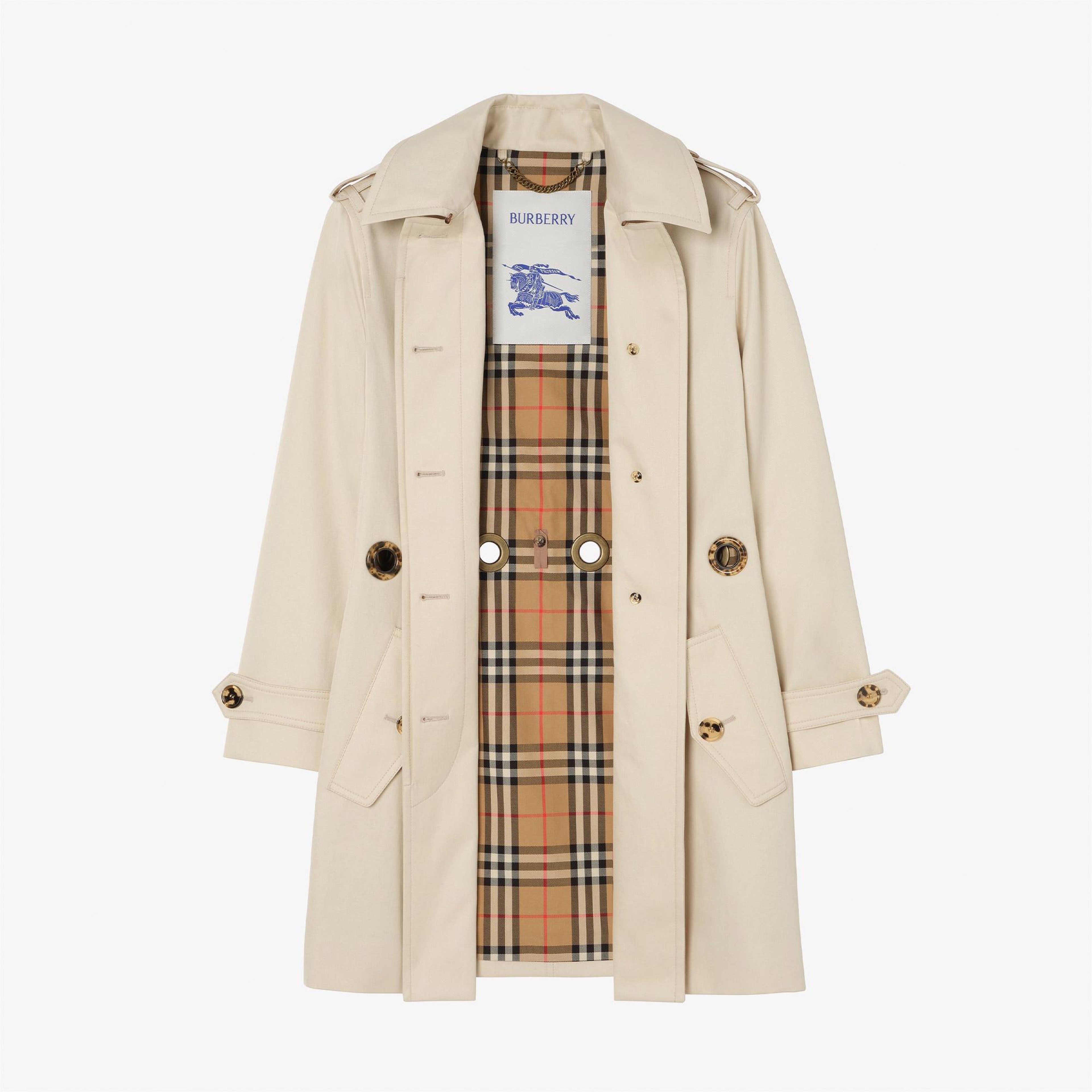 Burberry Kadın Bej Pardesü
