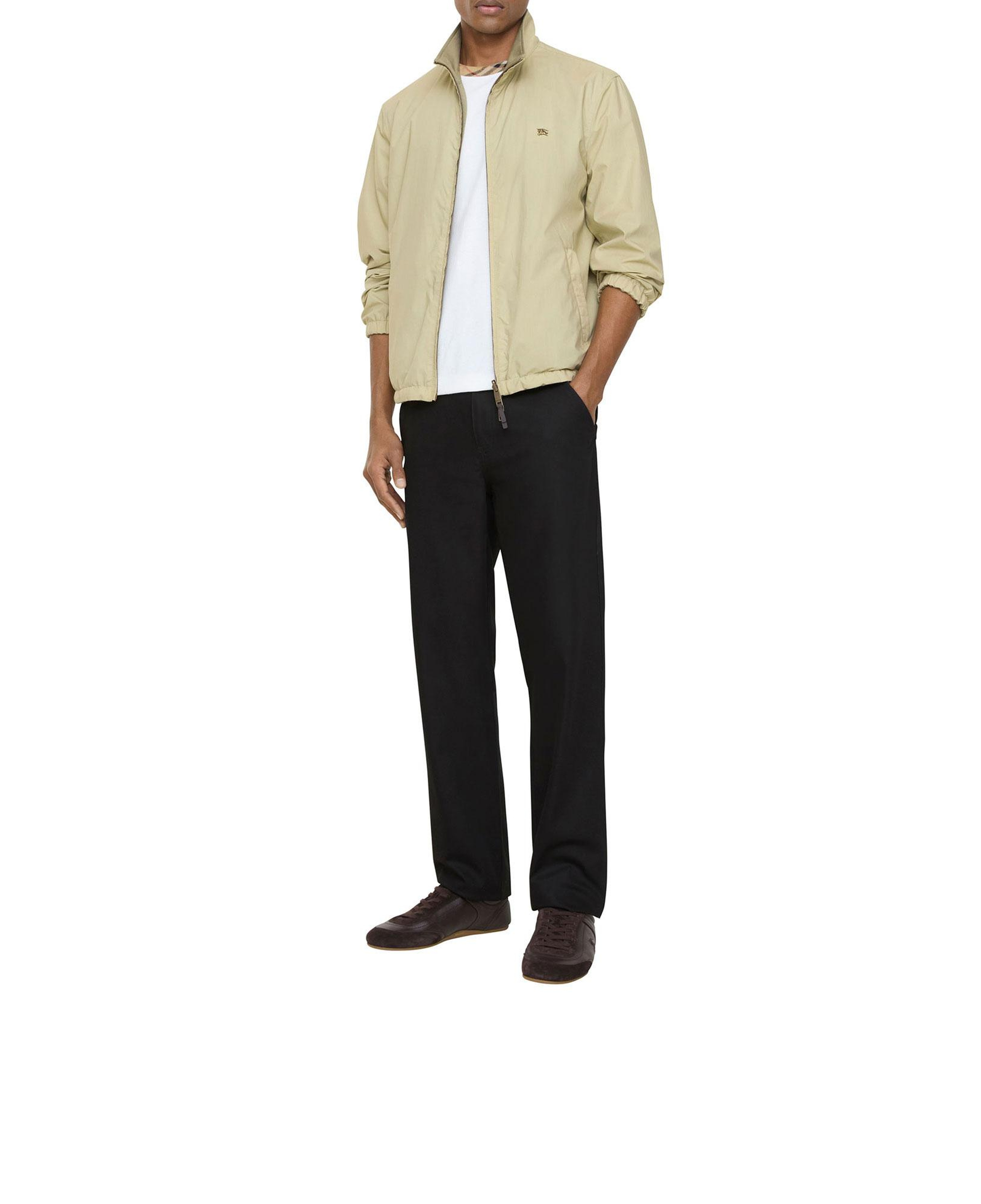 Burberry Cotton Twill Chinos Erkek Siyah Pantolon