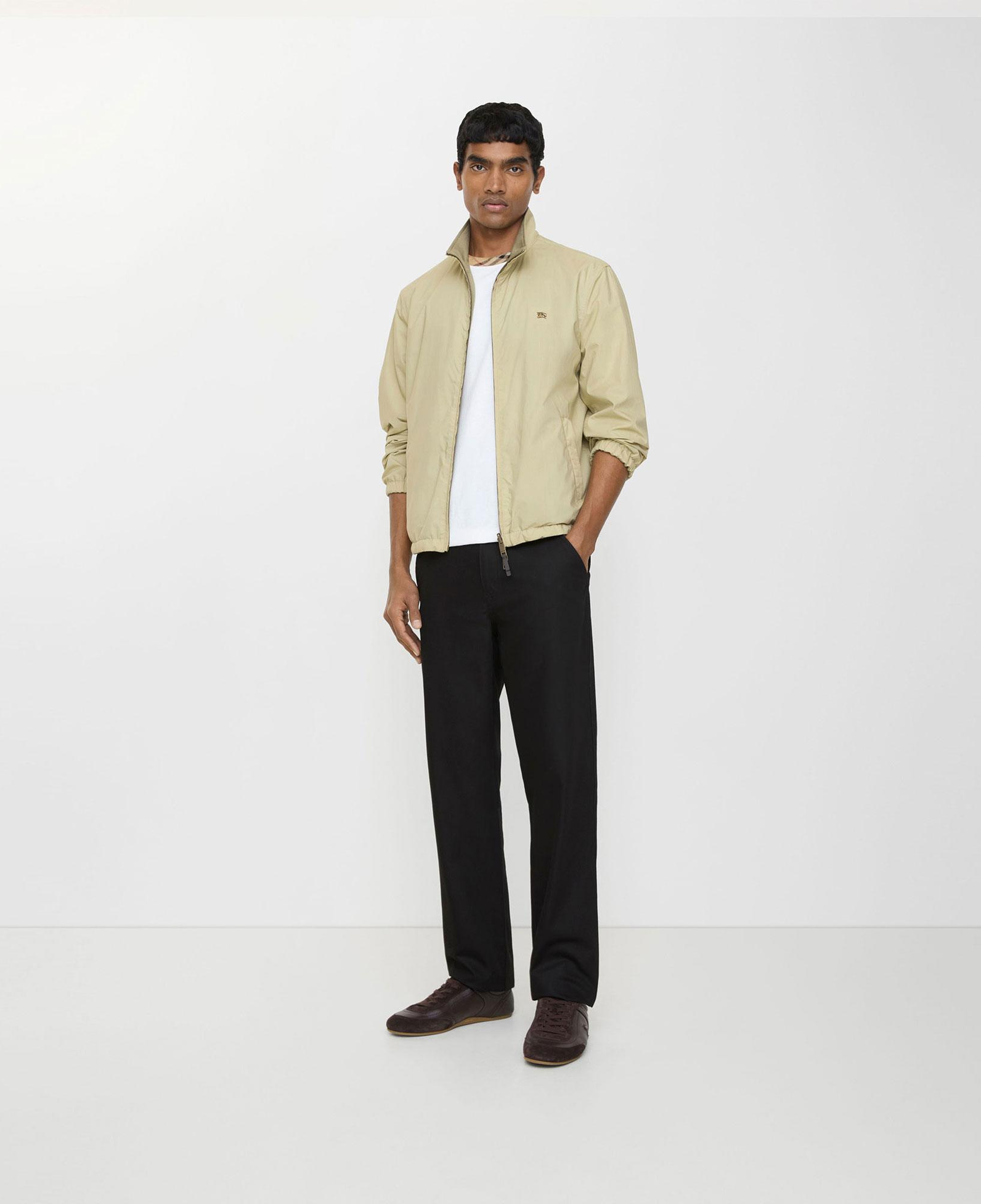 Burberry Cotton Twill Chinos Erkek Siyah Pantolon