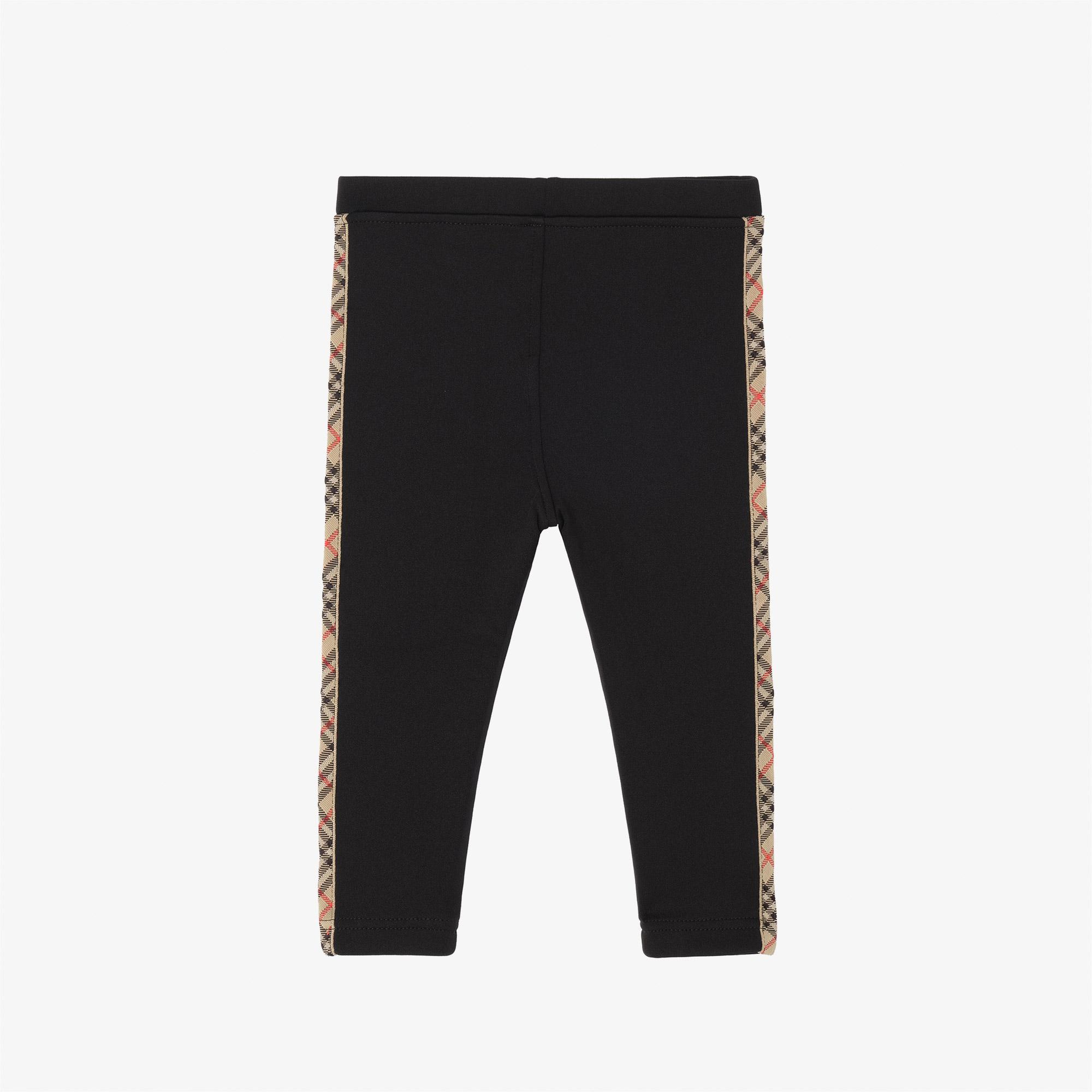 Burberry Çocuk Siyah Tayt