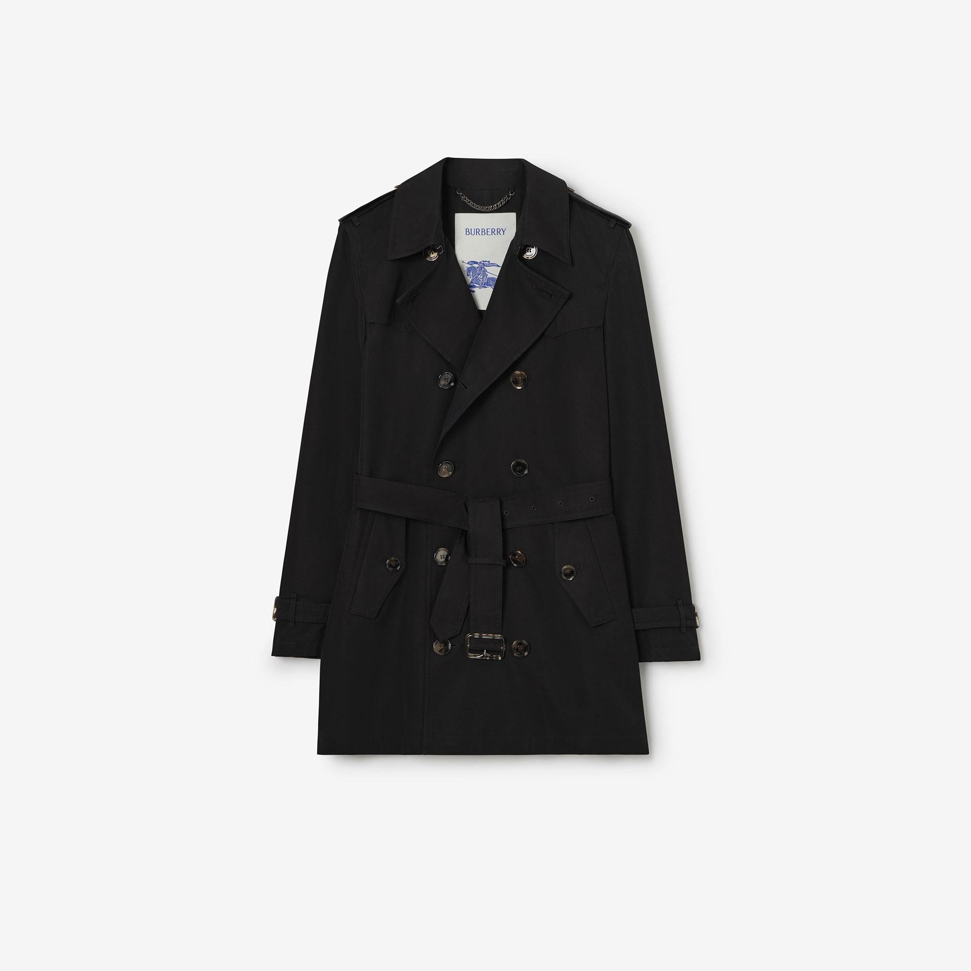 Burberry Kadın Siyah Pardesü