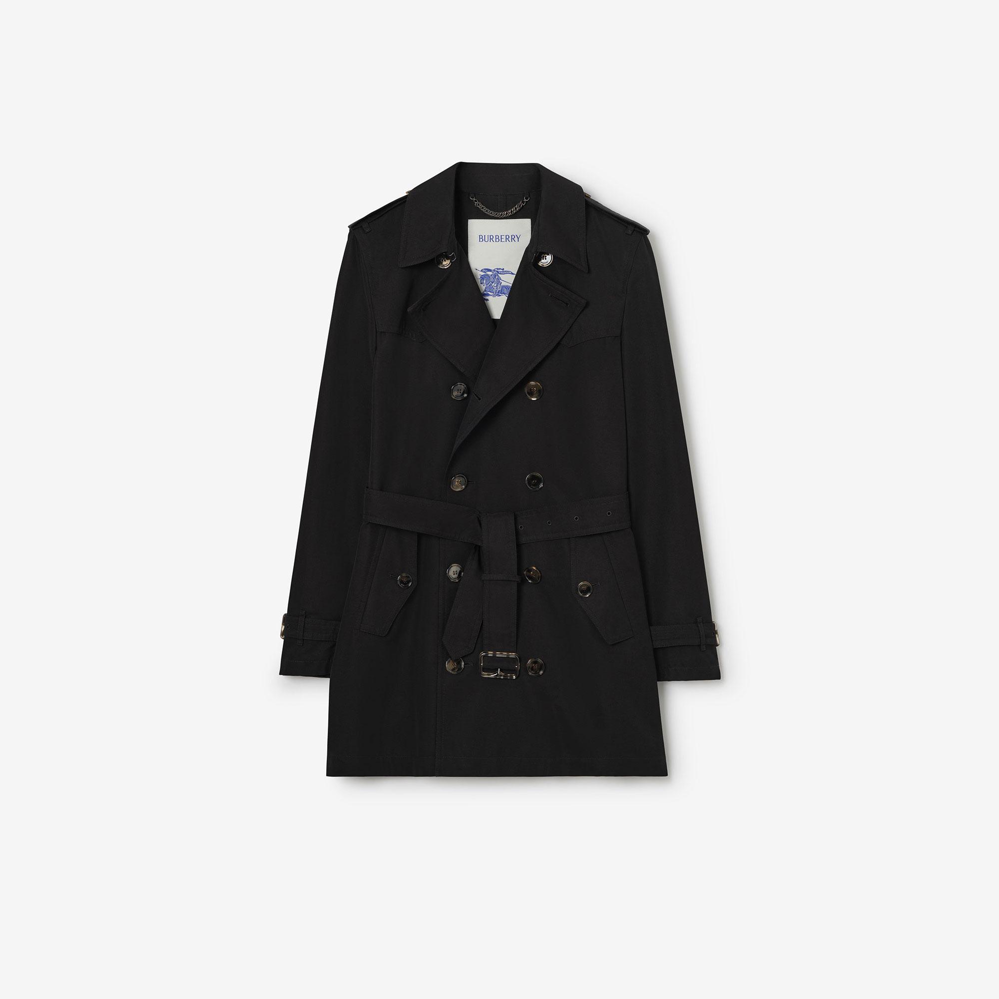 Burberry Kadın Siyah Pardesü