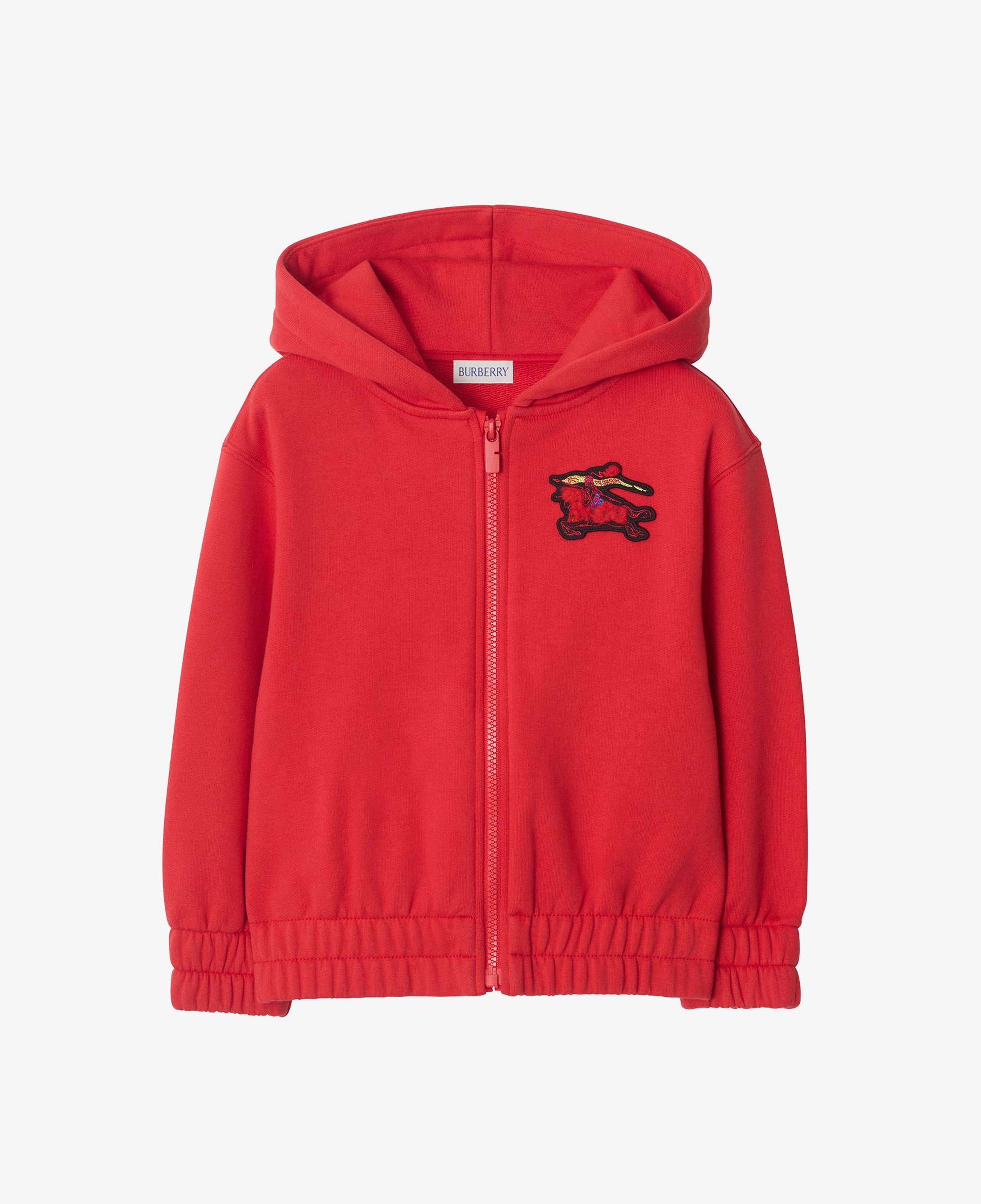 Burberry Clyde Ekd Çocuk Kırmızı Hoodie