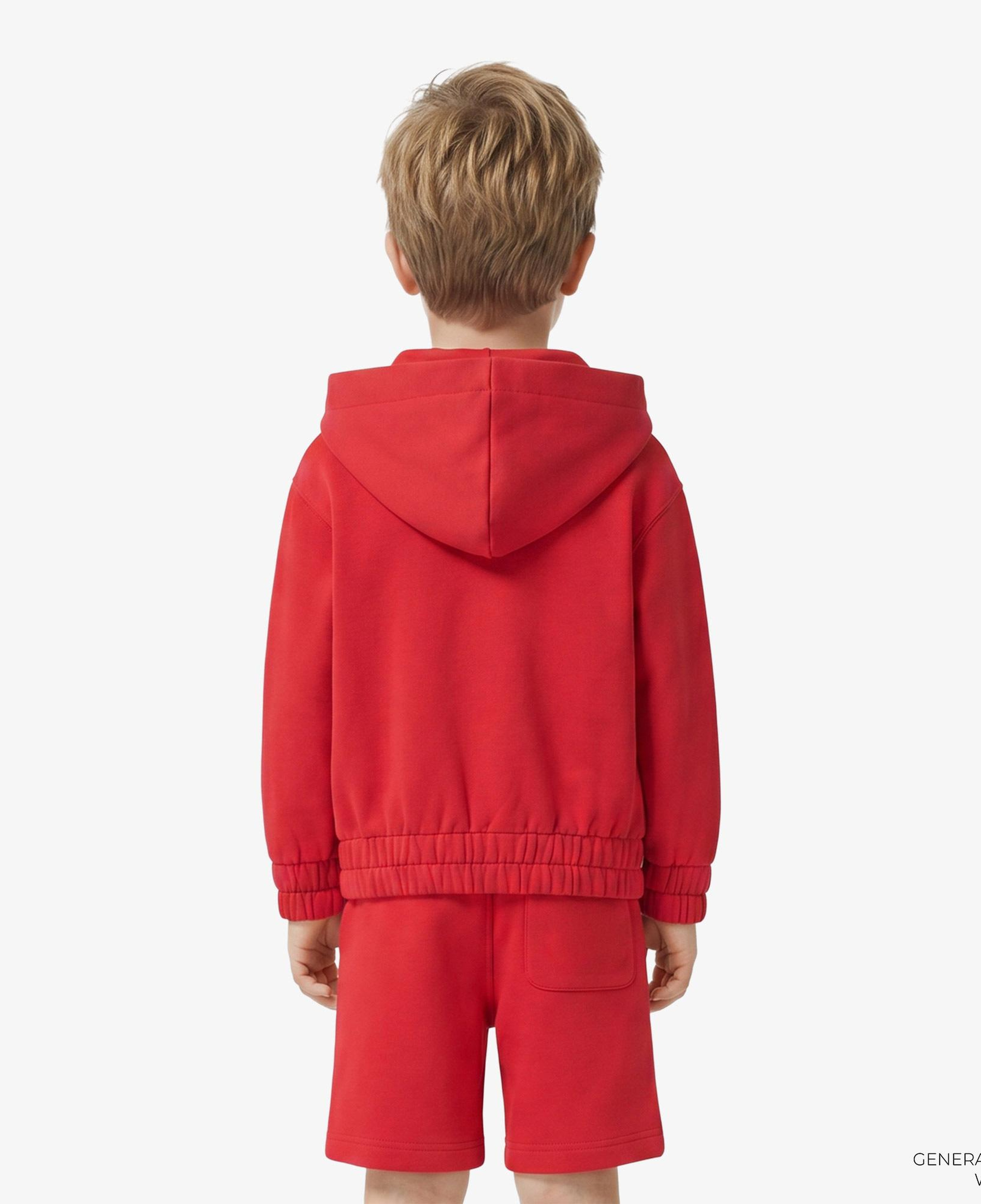 Burberry Clyde Ekd Çocuk Kırmızı Hoodie