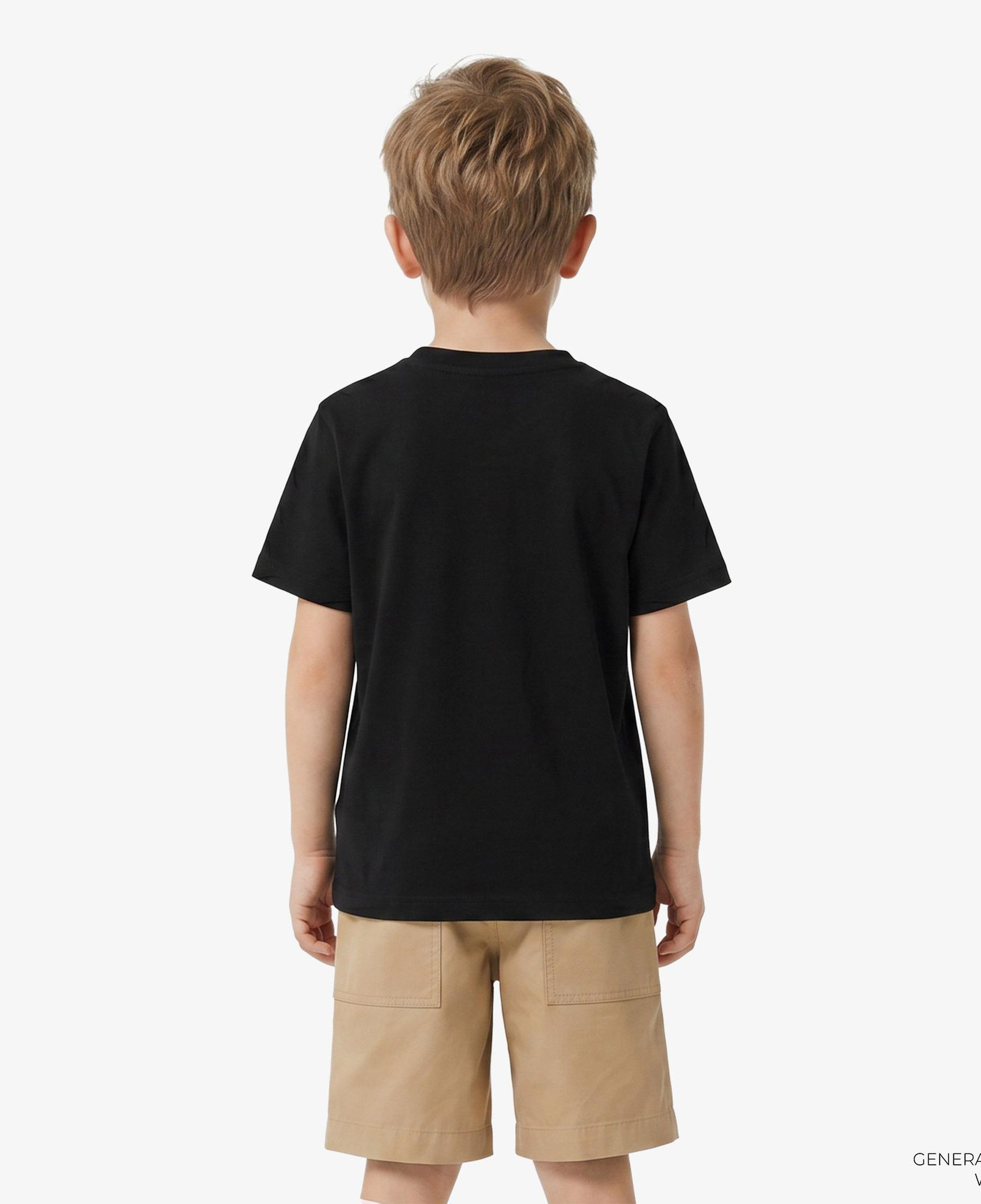 Burberry Cedar Stamp Ekd Çocuk Siyah T-Shirt