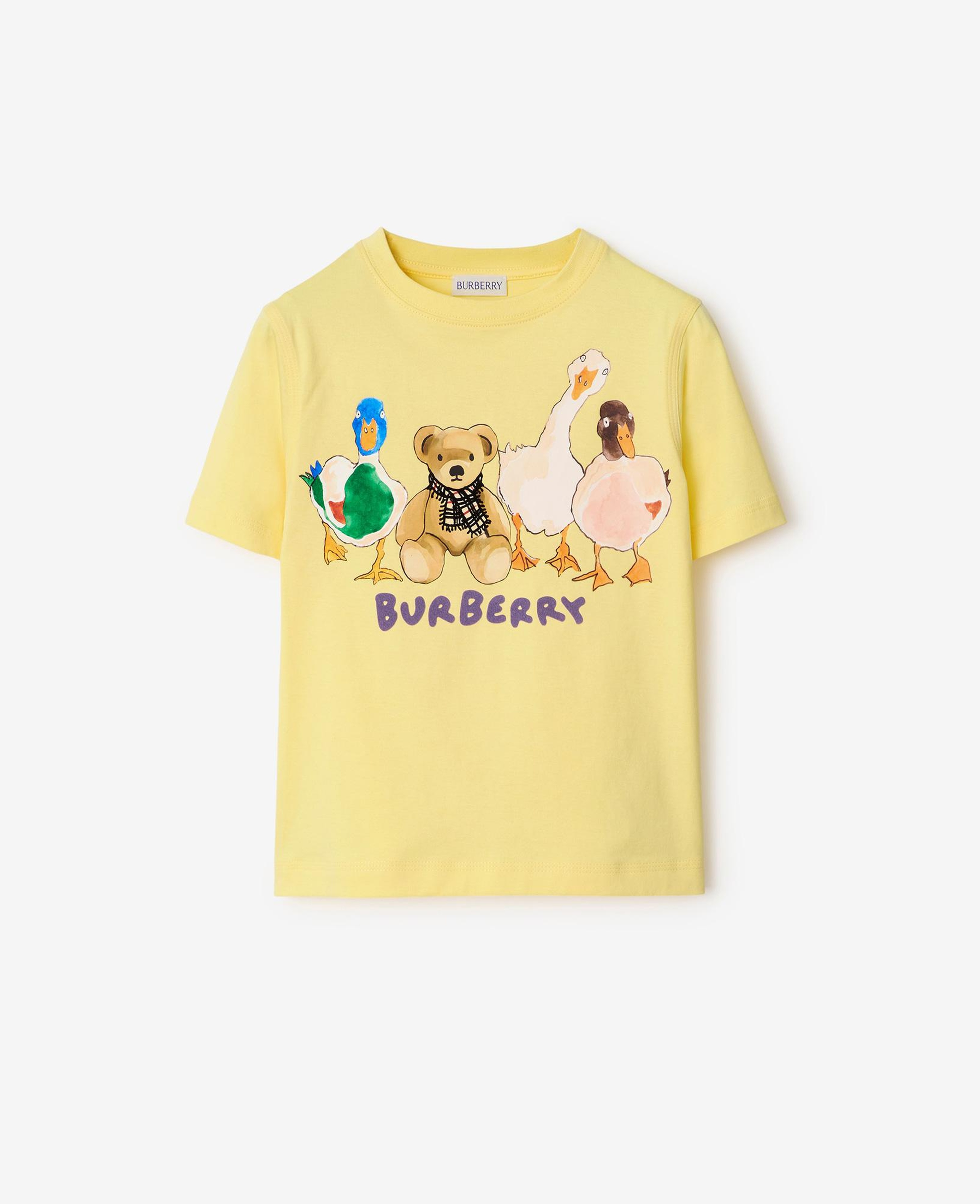 Burberry Çocuk Sarı T-Shirt