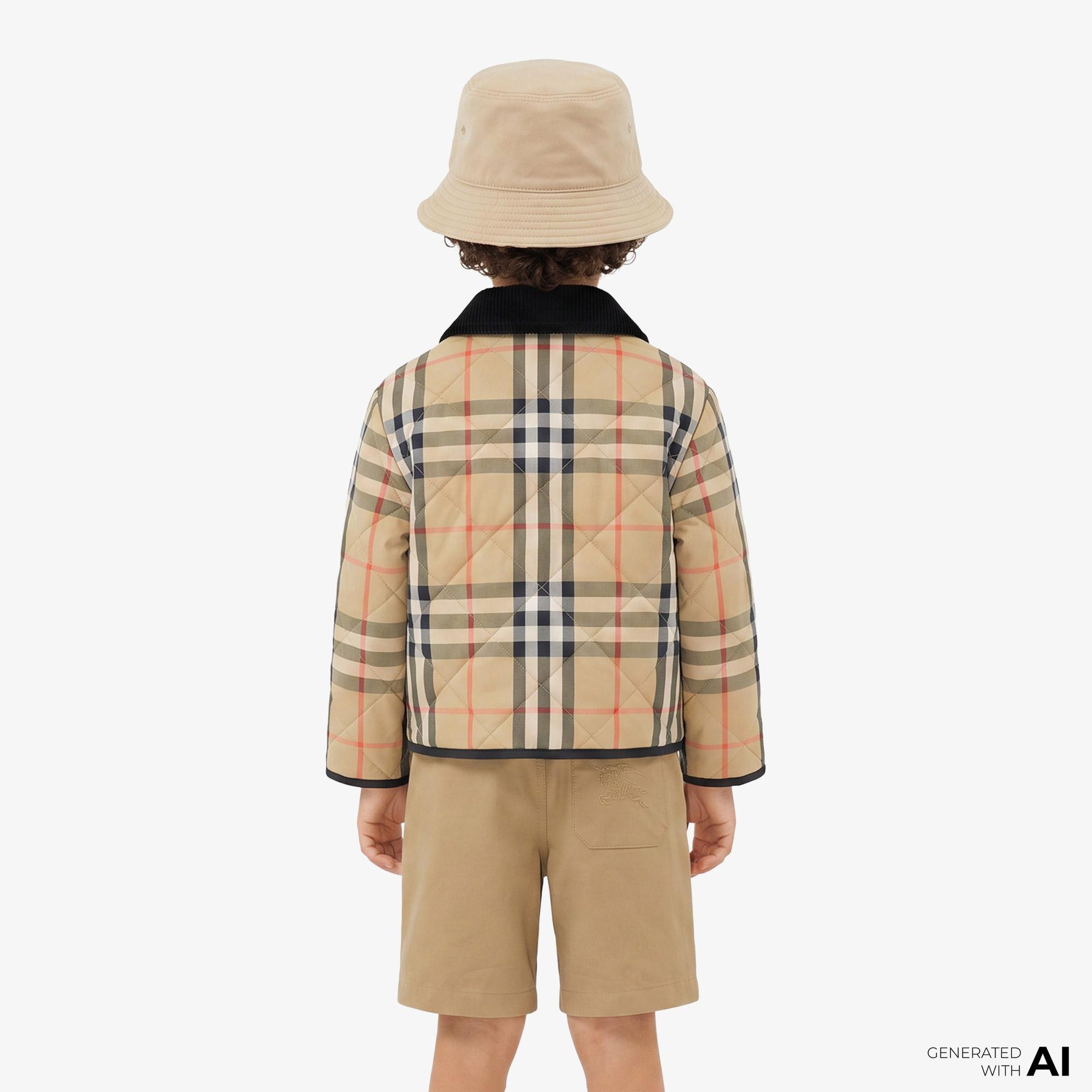Burberry Çocuk Bej Mont