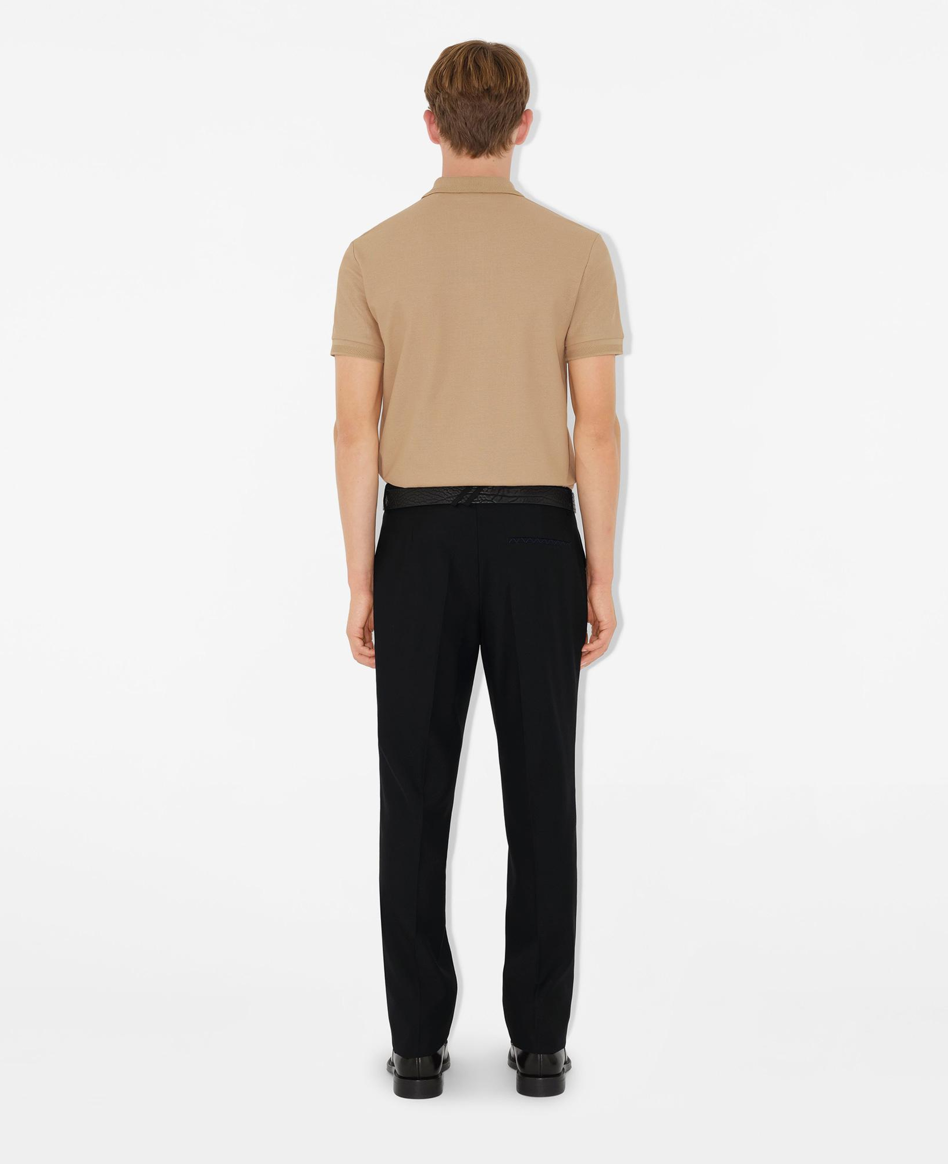 Burberry Eddie Cotton Erkek Bej Polo
