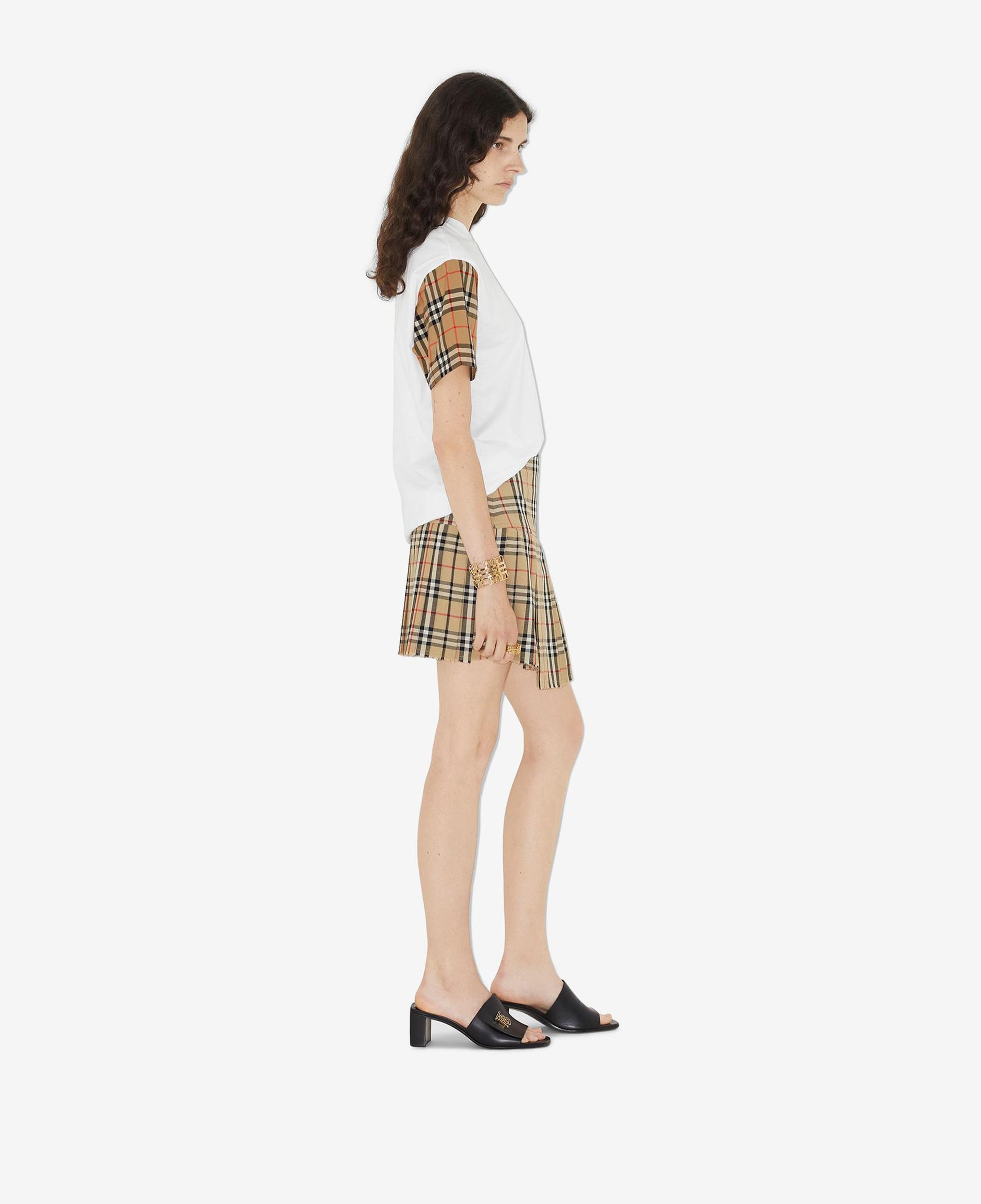 Burberry Kadın Beyaz T-Shirt