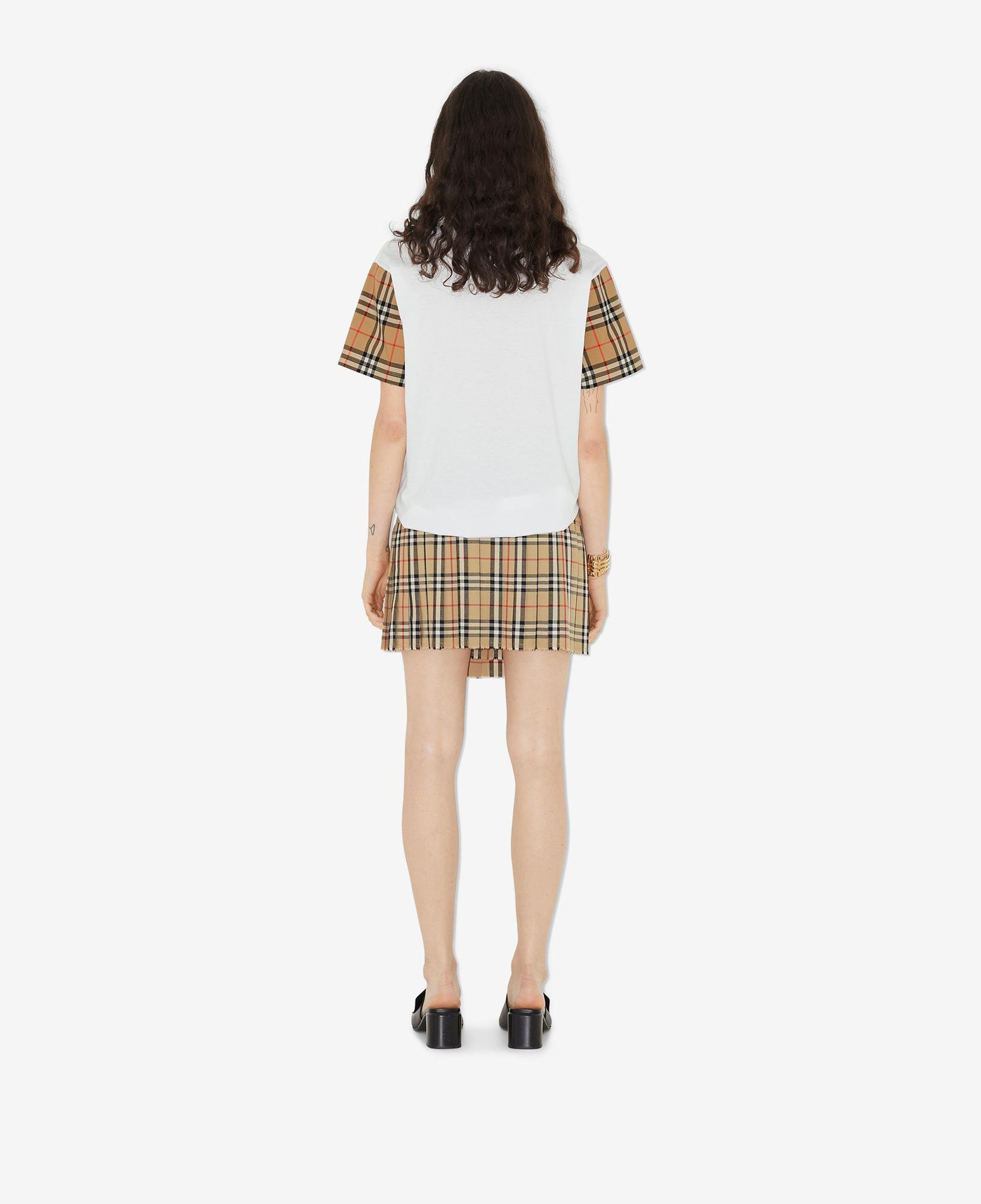 Burberry Kadın Beyaz T-Shirt