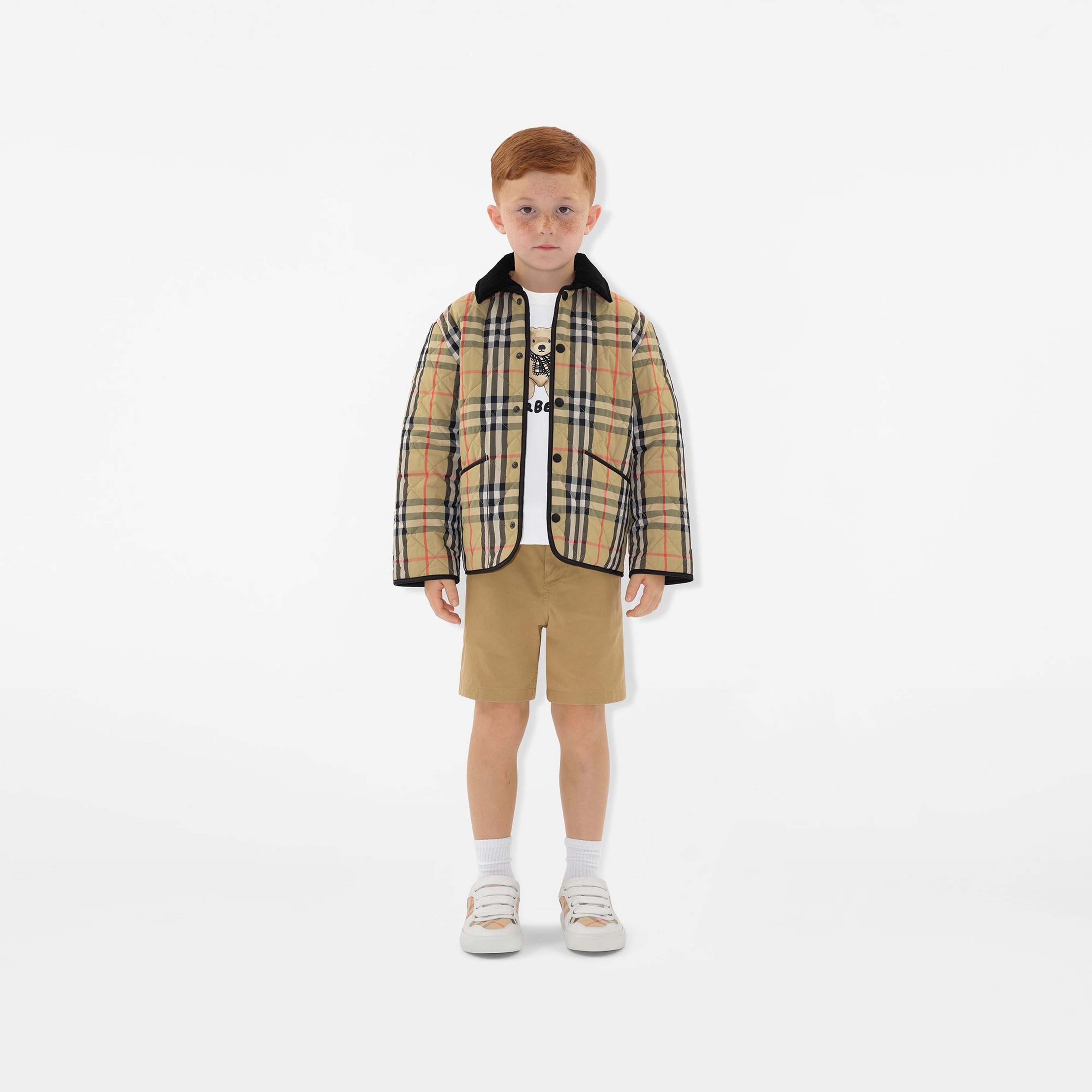 Burberry Çocuk Bej Mont