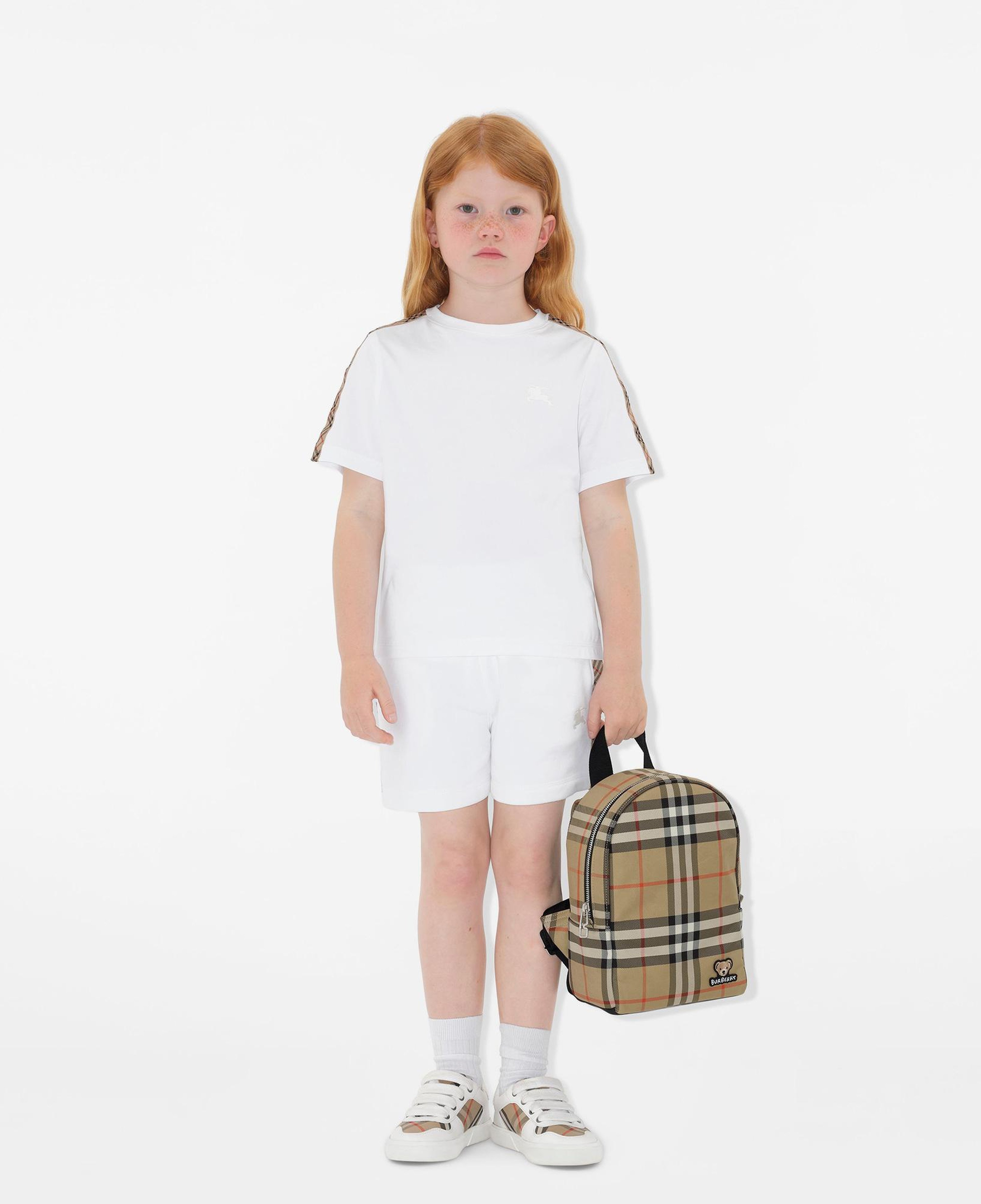 Burberry Çocuk Beyaz T-Shirt