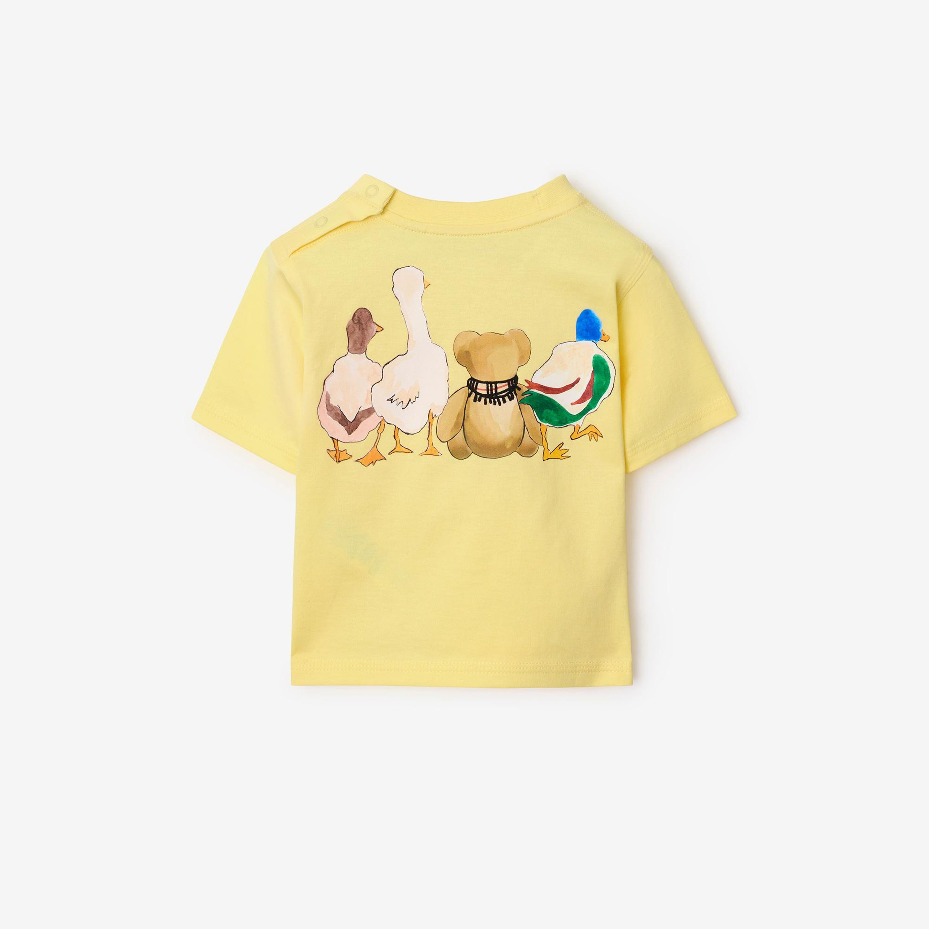 Burberry Çocuk Sarı T-Shirt