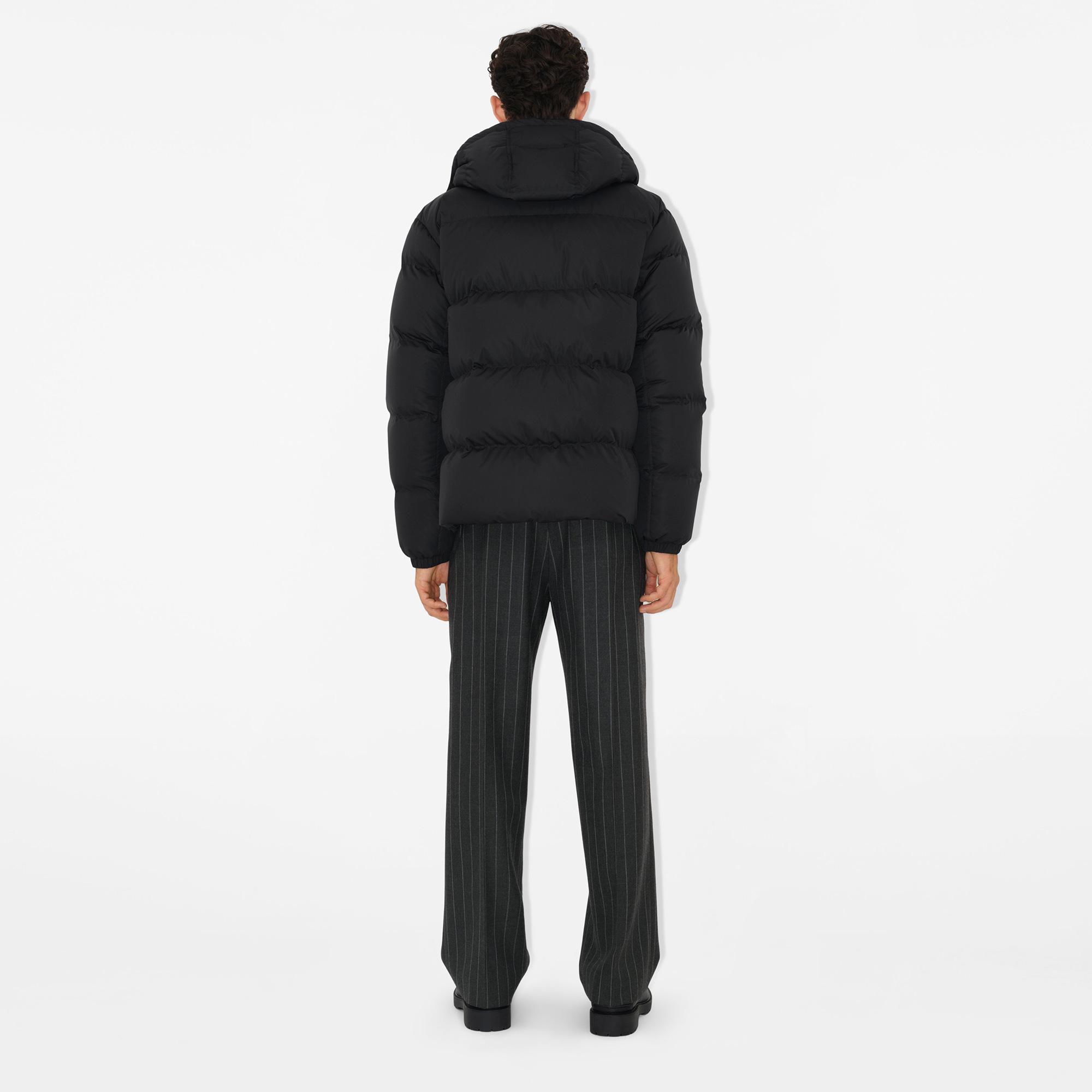 Burberry Tec Puffer Erkek Siyah Mont