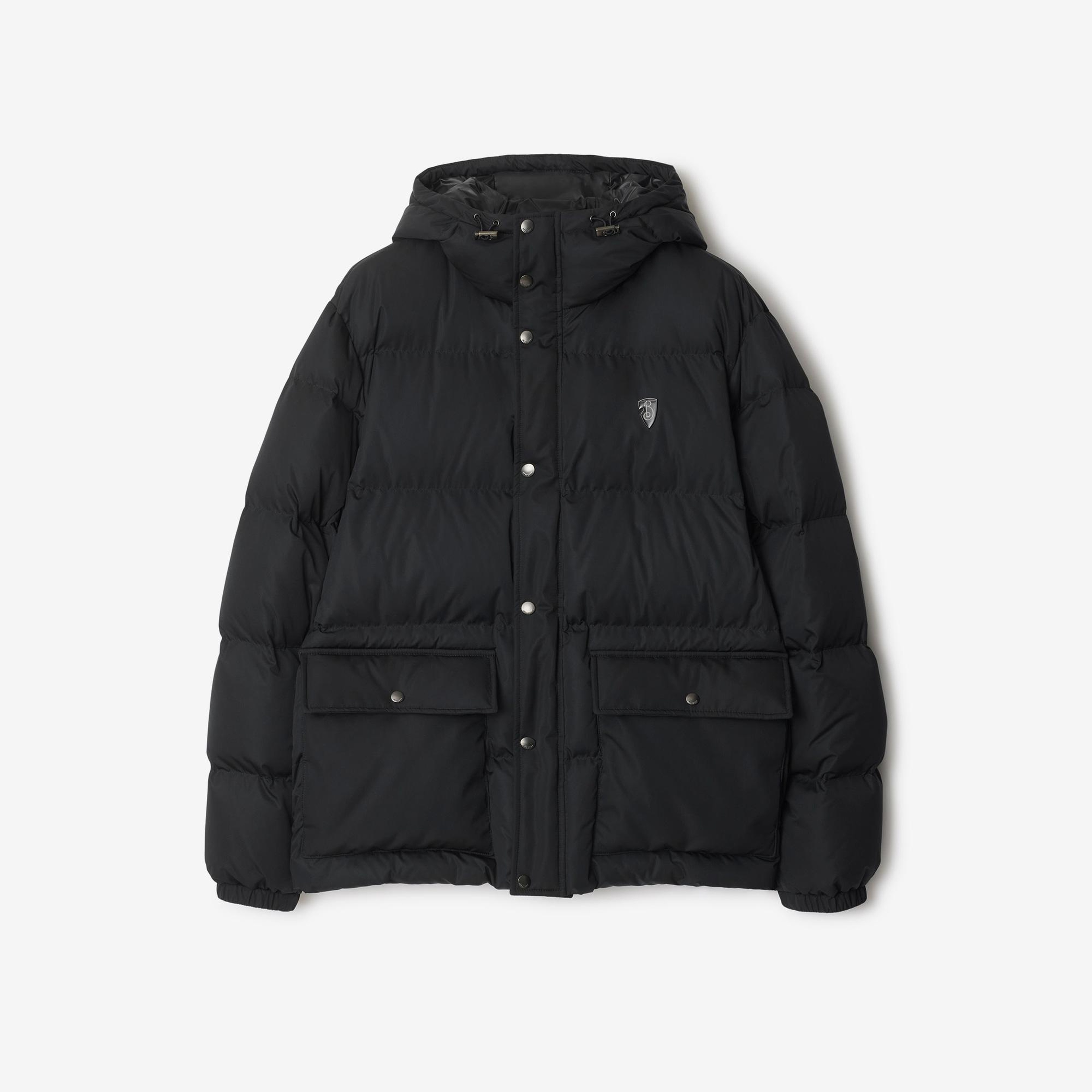 Burberry Tec Puffer Erkek Siyah Mont