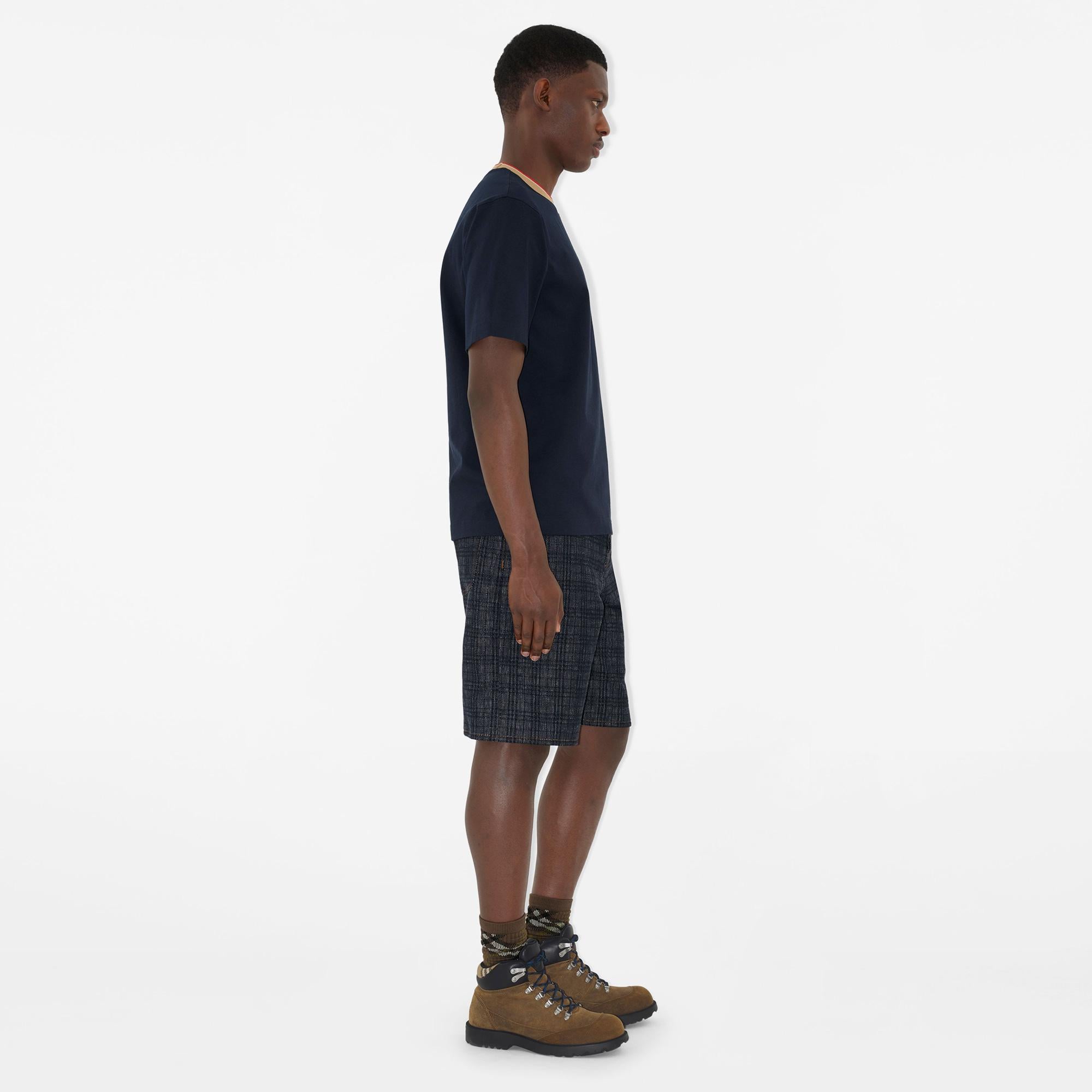 Burberry Erkek Lacivert T-Shirt