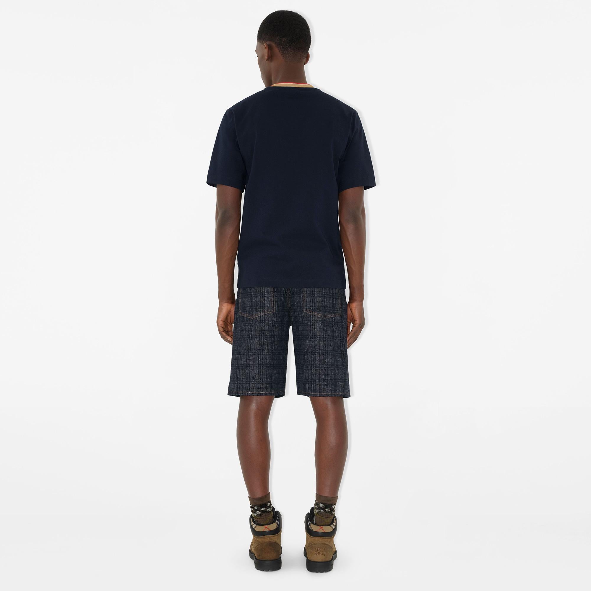 Burberry Erkek Lacivert T-Shirt